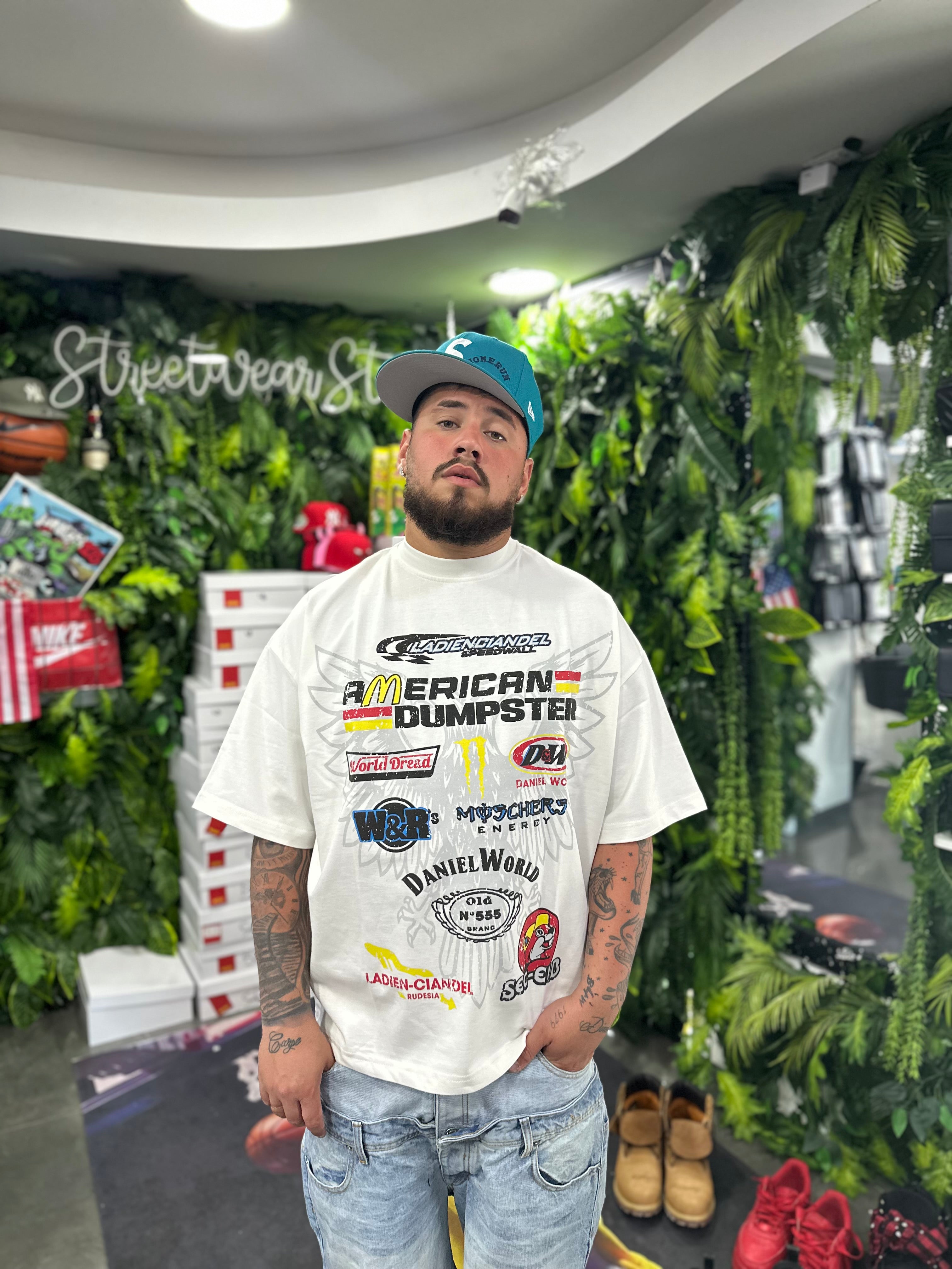 Shirt White American BUNKER
