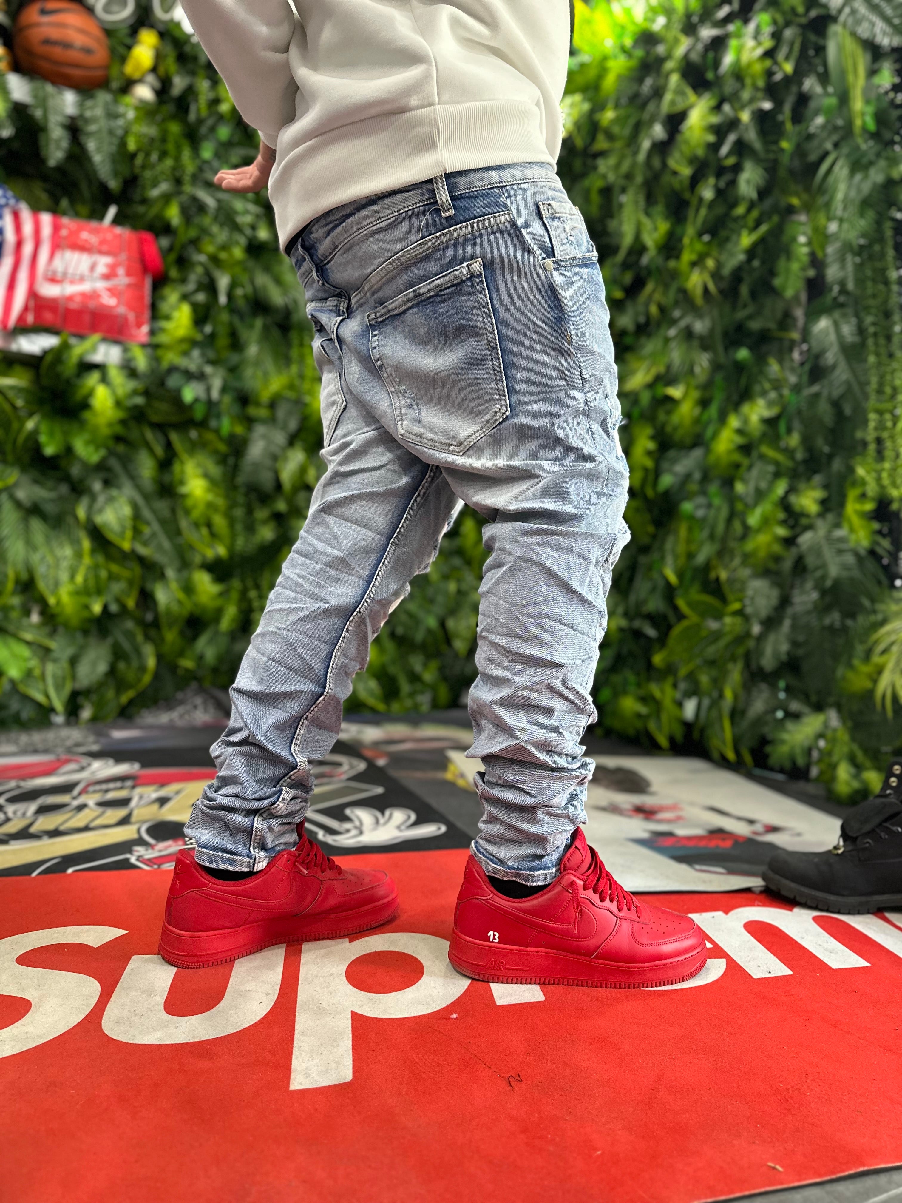 Denim Byker Medicz Blue