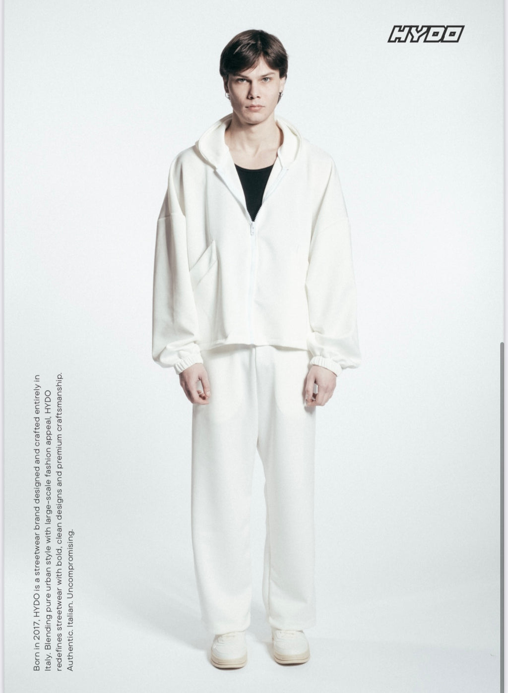 TrackSuit White Baltimora HYDO