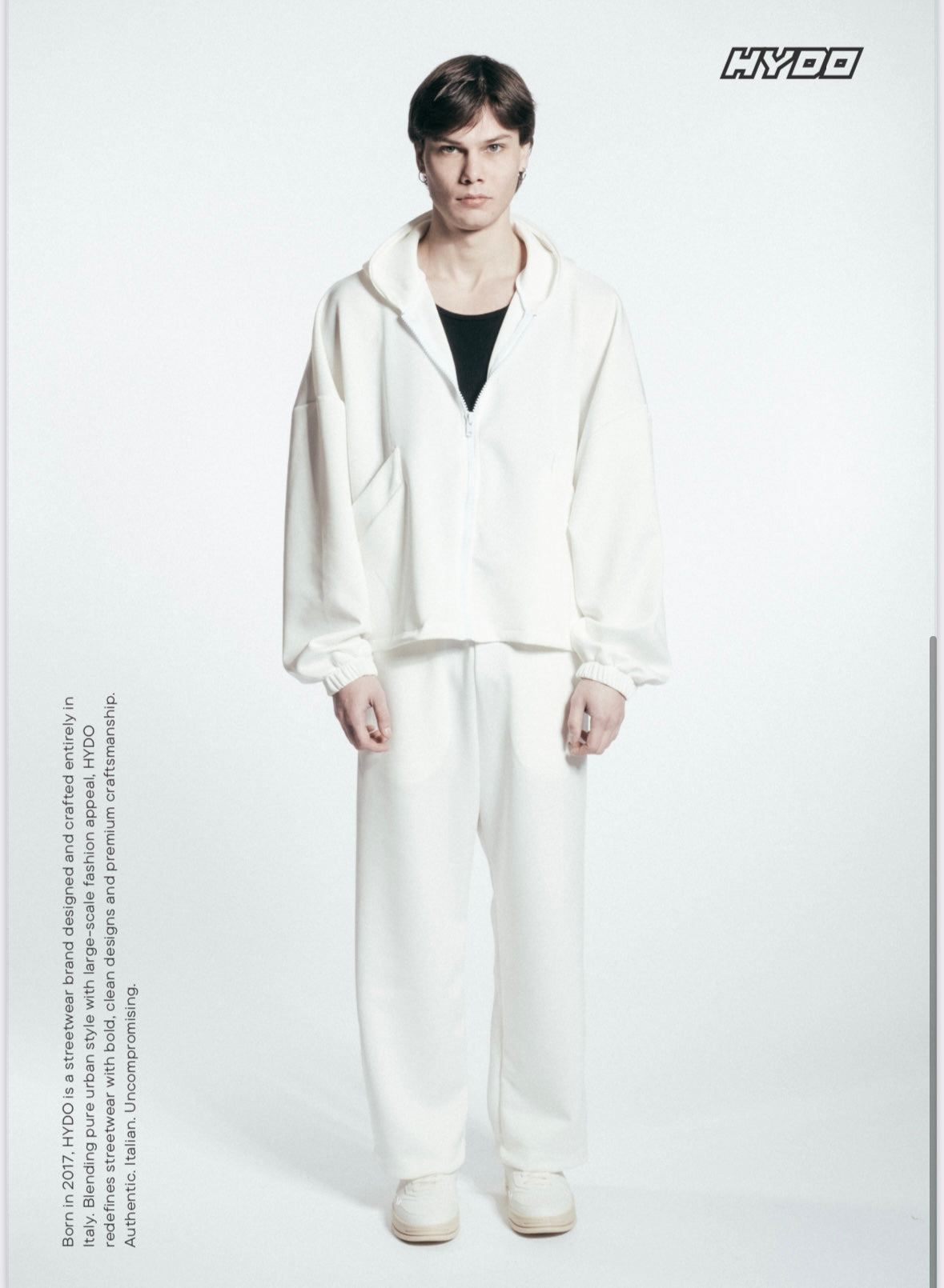 TrackSuit White Baltimora HYDO