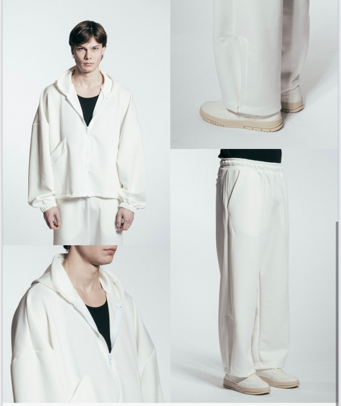 TrackSuit White Baltimora HYDO
