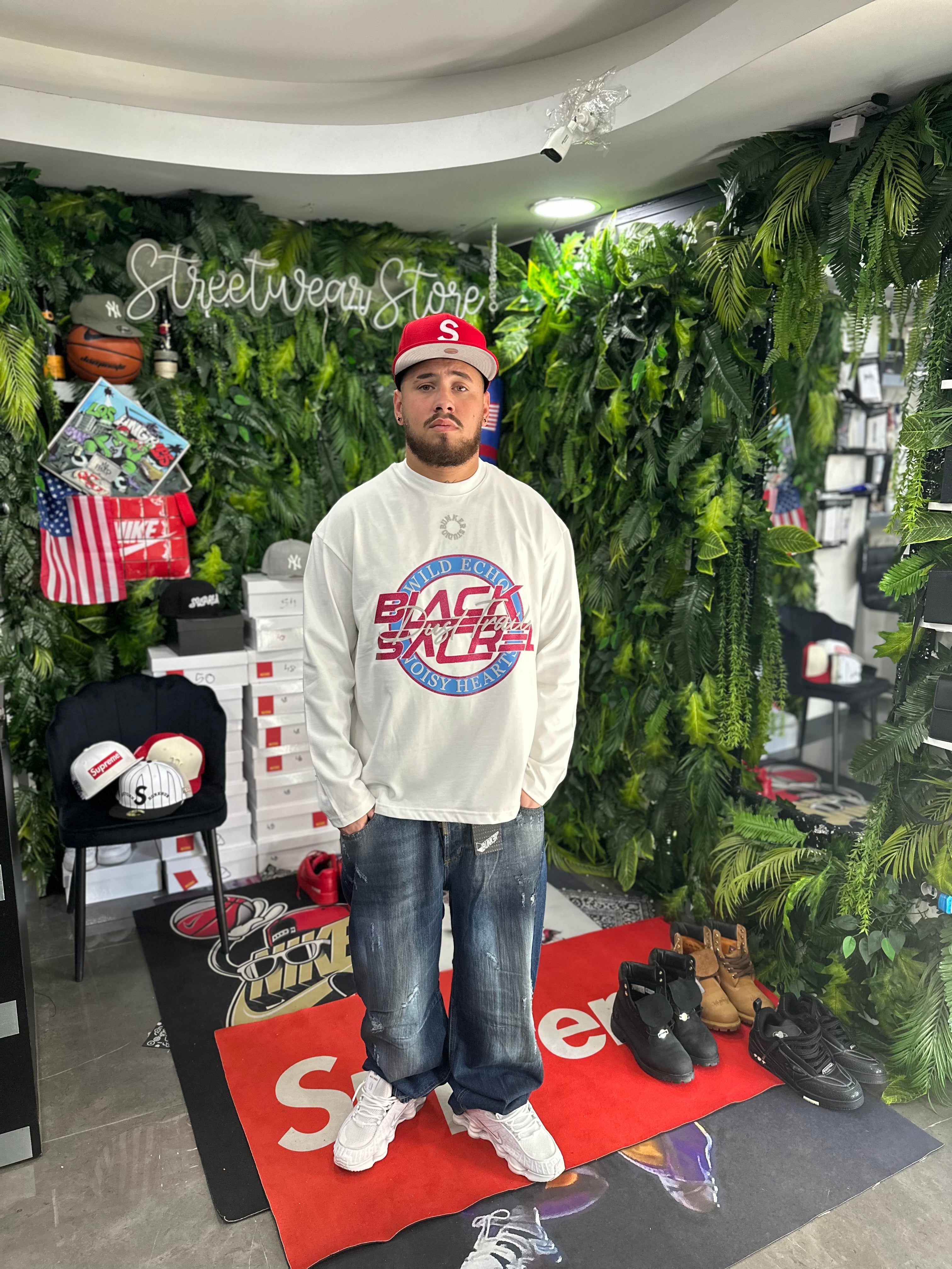 LongSleeve White Wild BUNKER