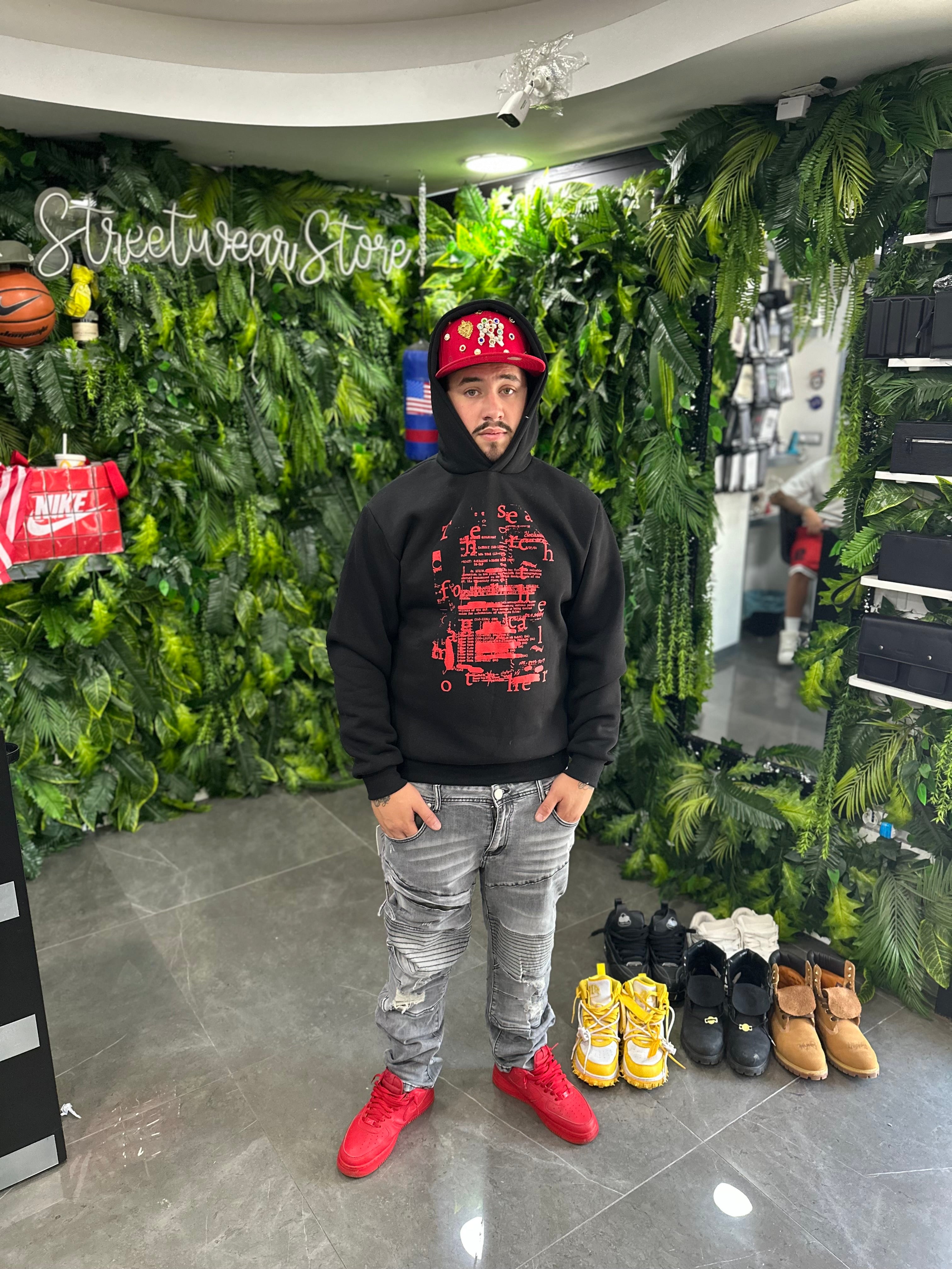 Felpa Algoritmo Black