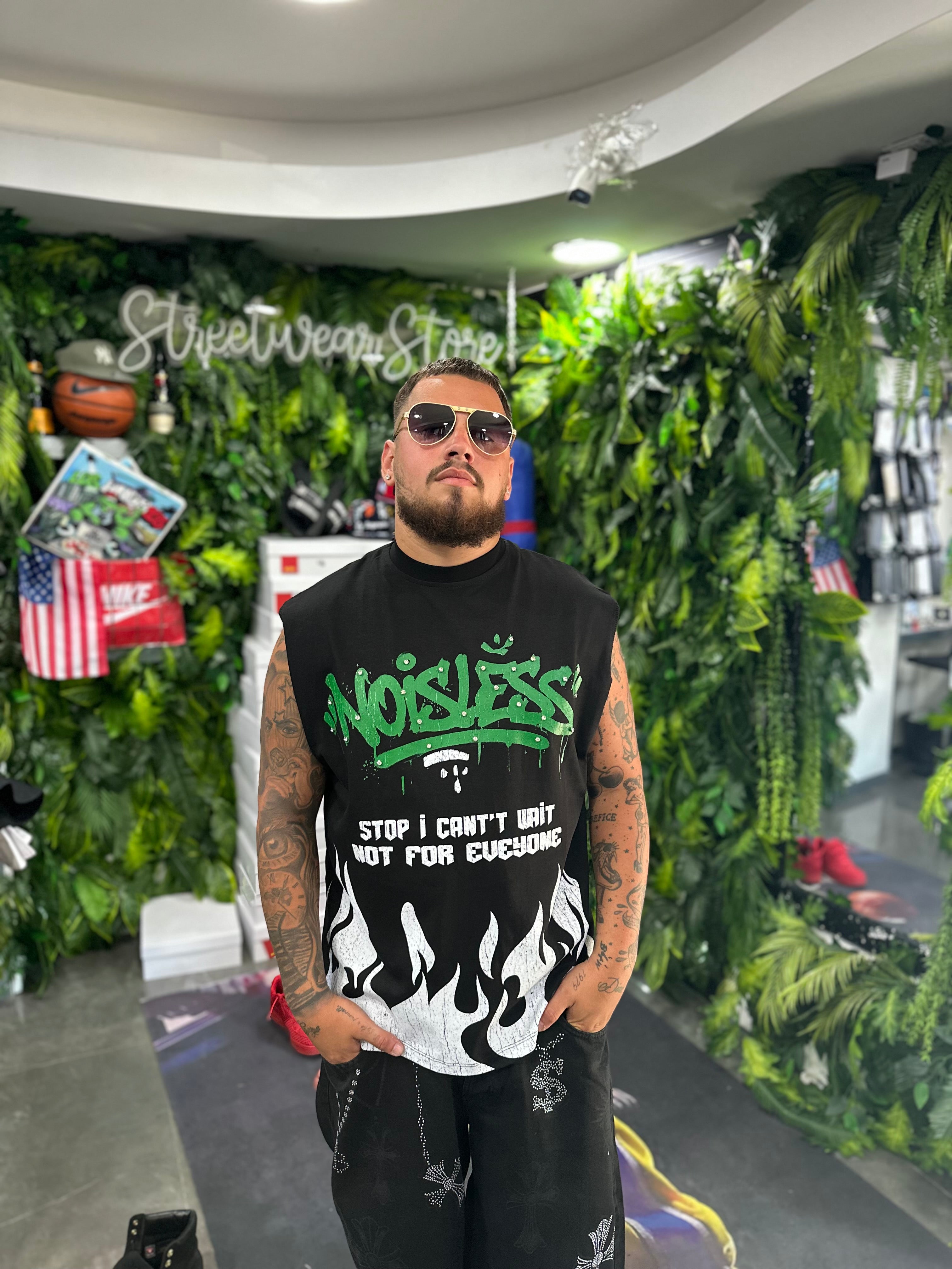 Shirt Giromanica Black Flames BUNKER
