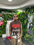 Shirt Giromanica Beige Flames BUNKER