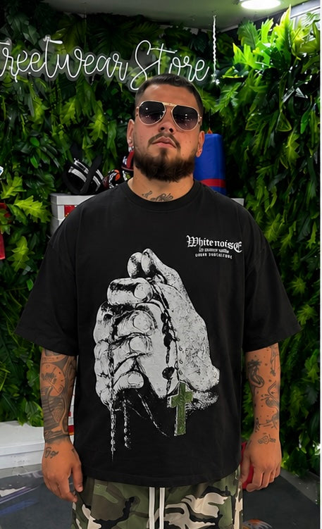 Shirt Black Vibes Croce BUNKER