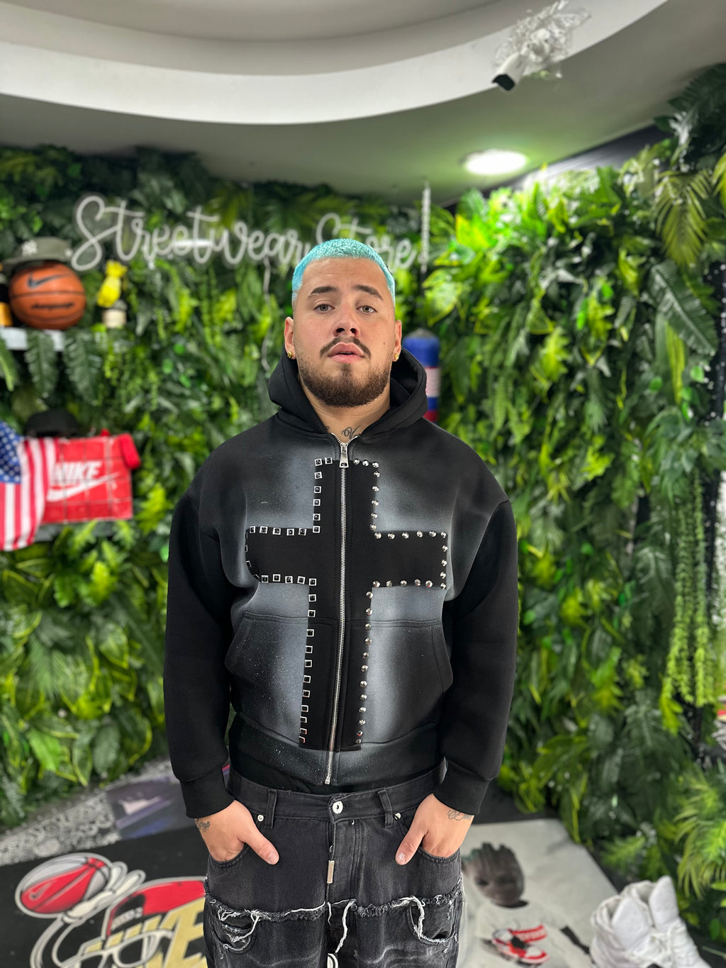 Felpa Croce Black BUNKER