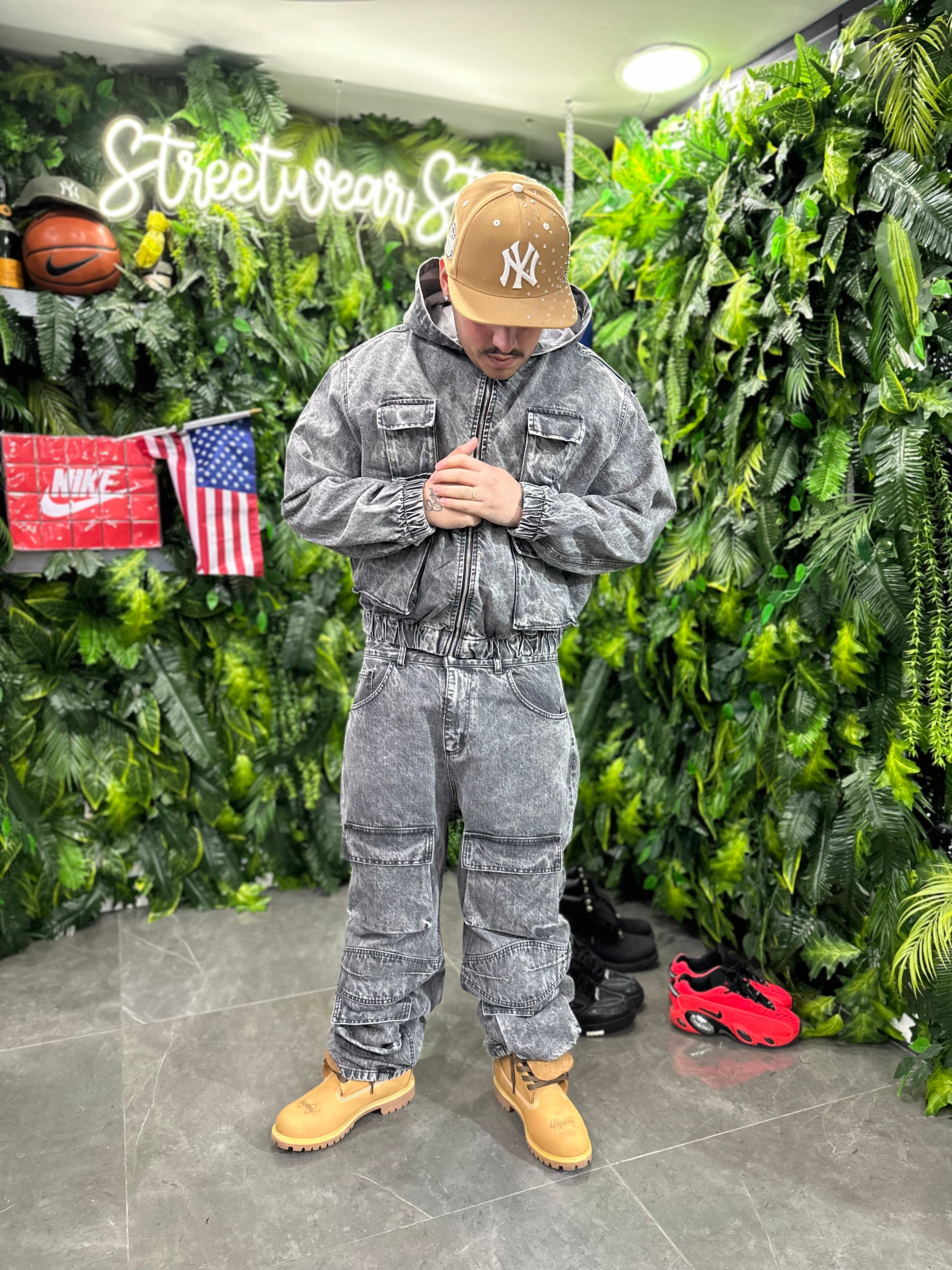 CoordSet Grey Army Exclusive GODSAVEME