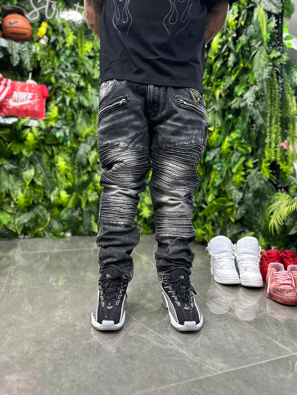 Byker Grey Double Zip Premium