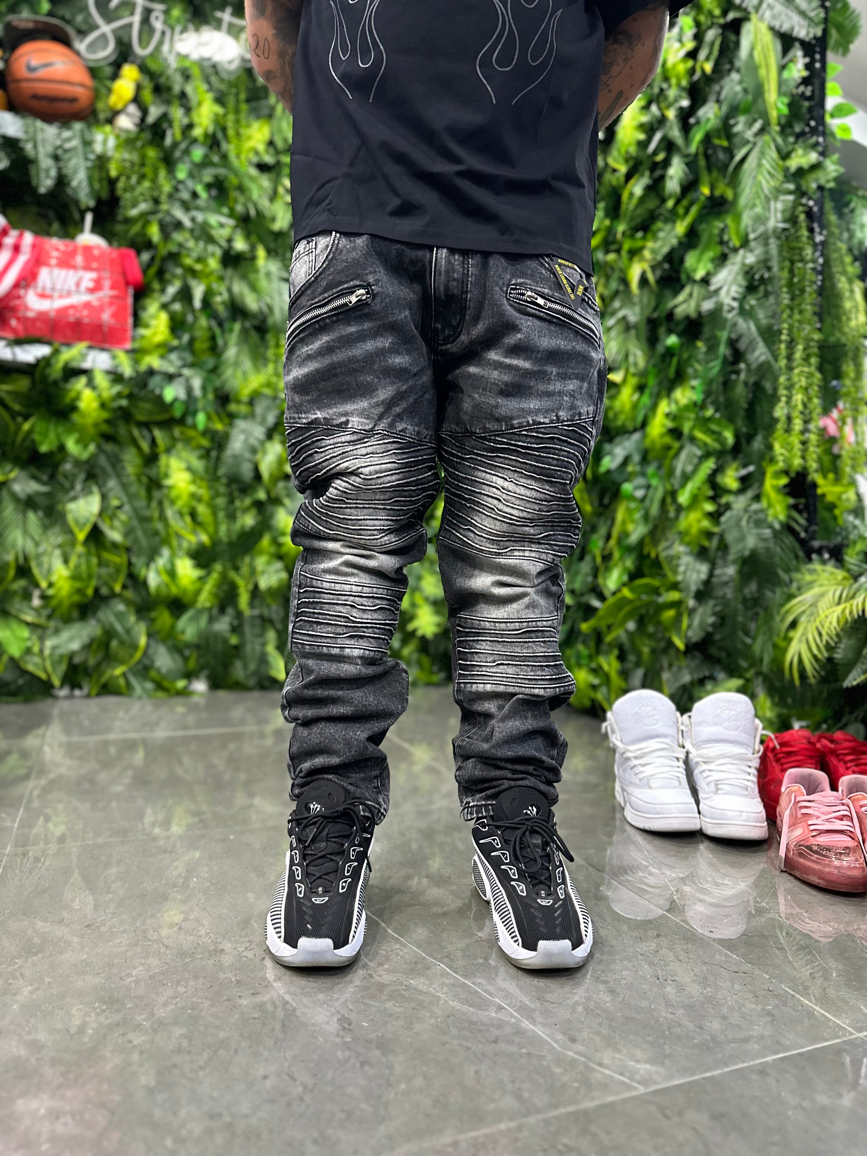 Byker Grey Double Zip Premium