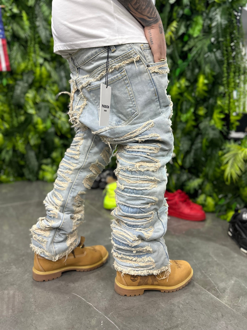 Denim Flare Destroyed PASSION