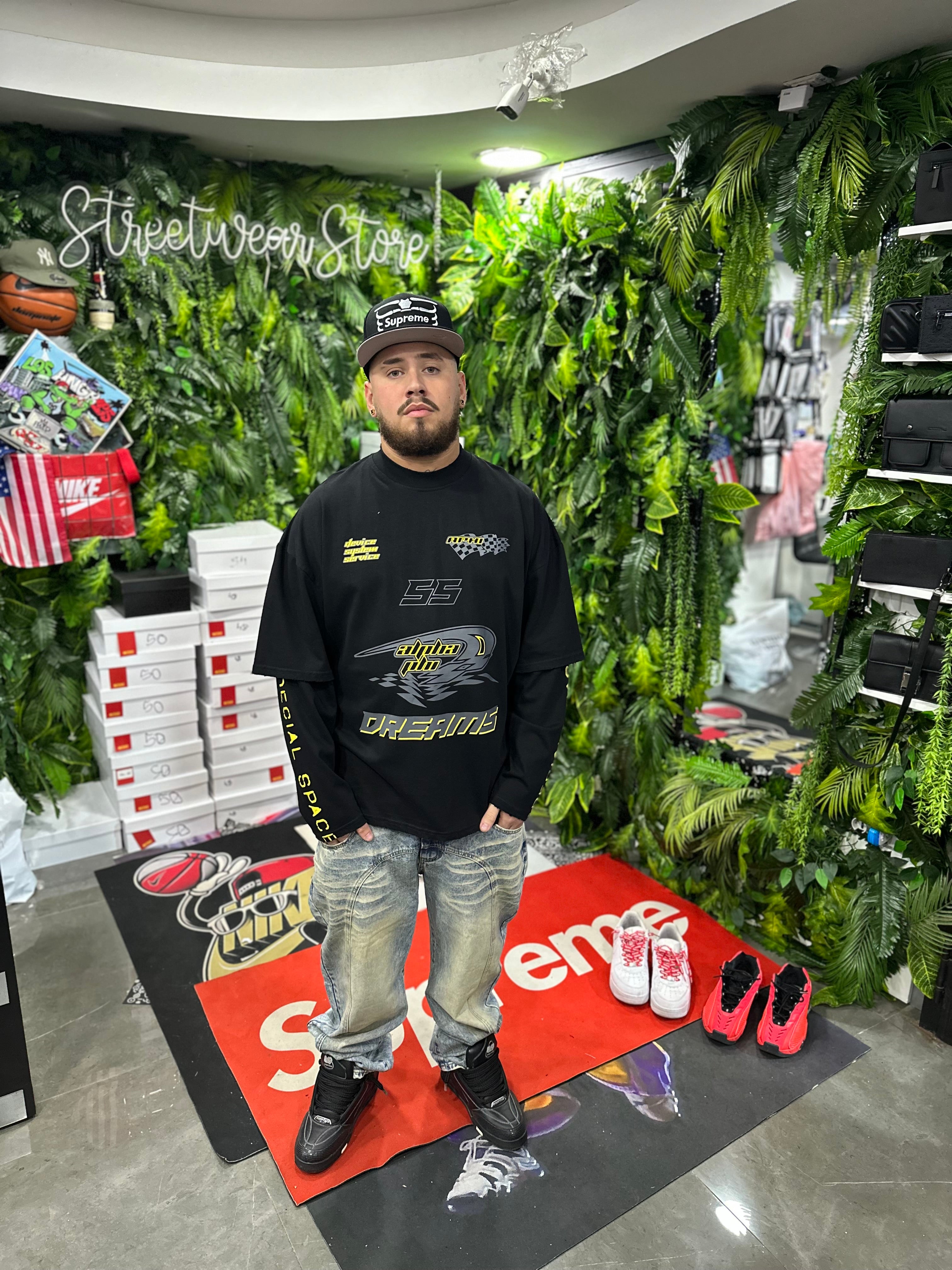 Shirt LongSleeve Dreams Black