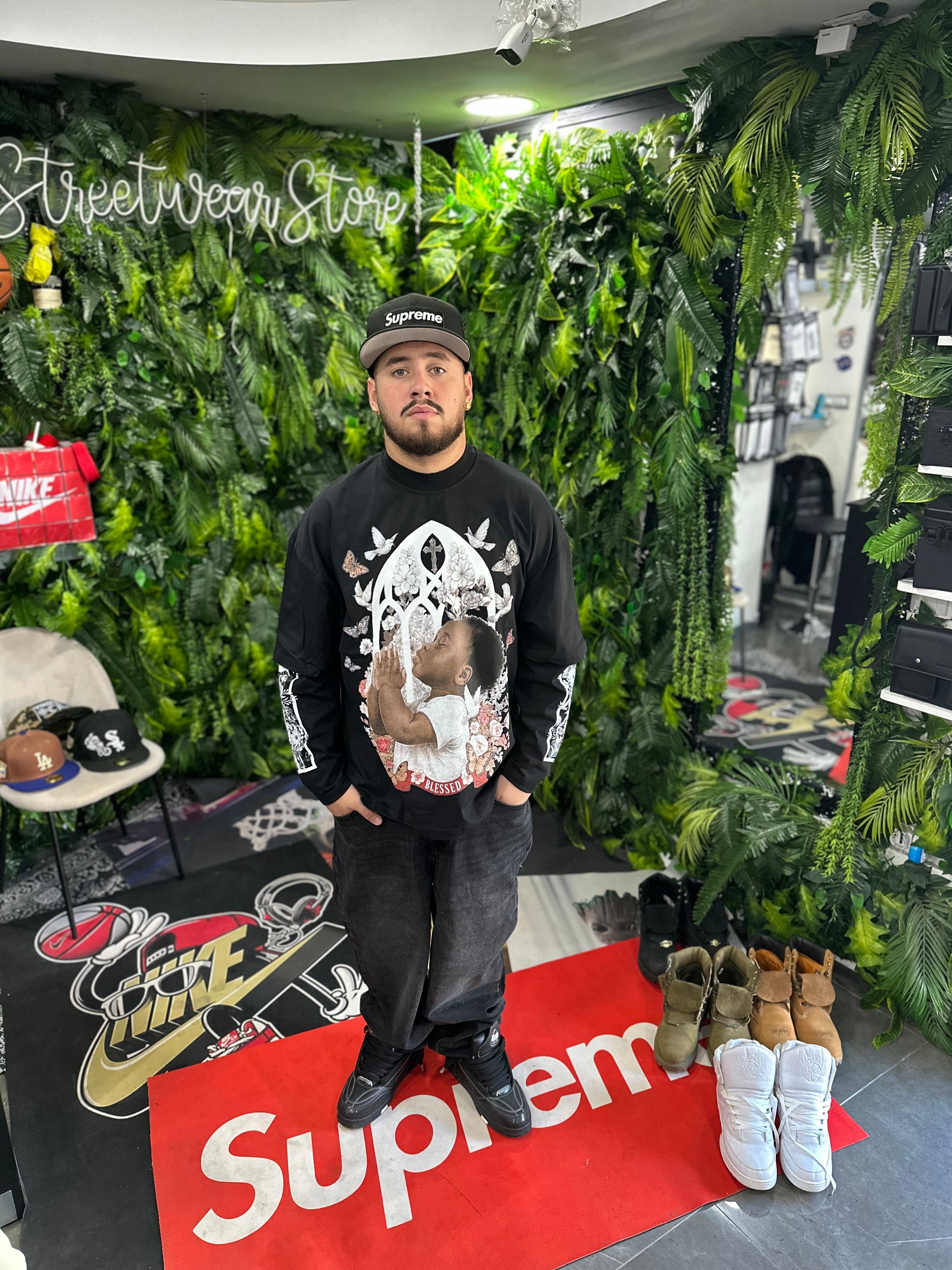 Shirt LongSleeve Blessed Black BUNKER