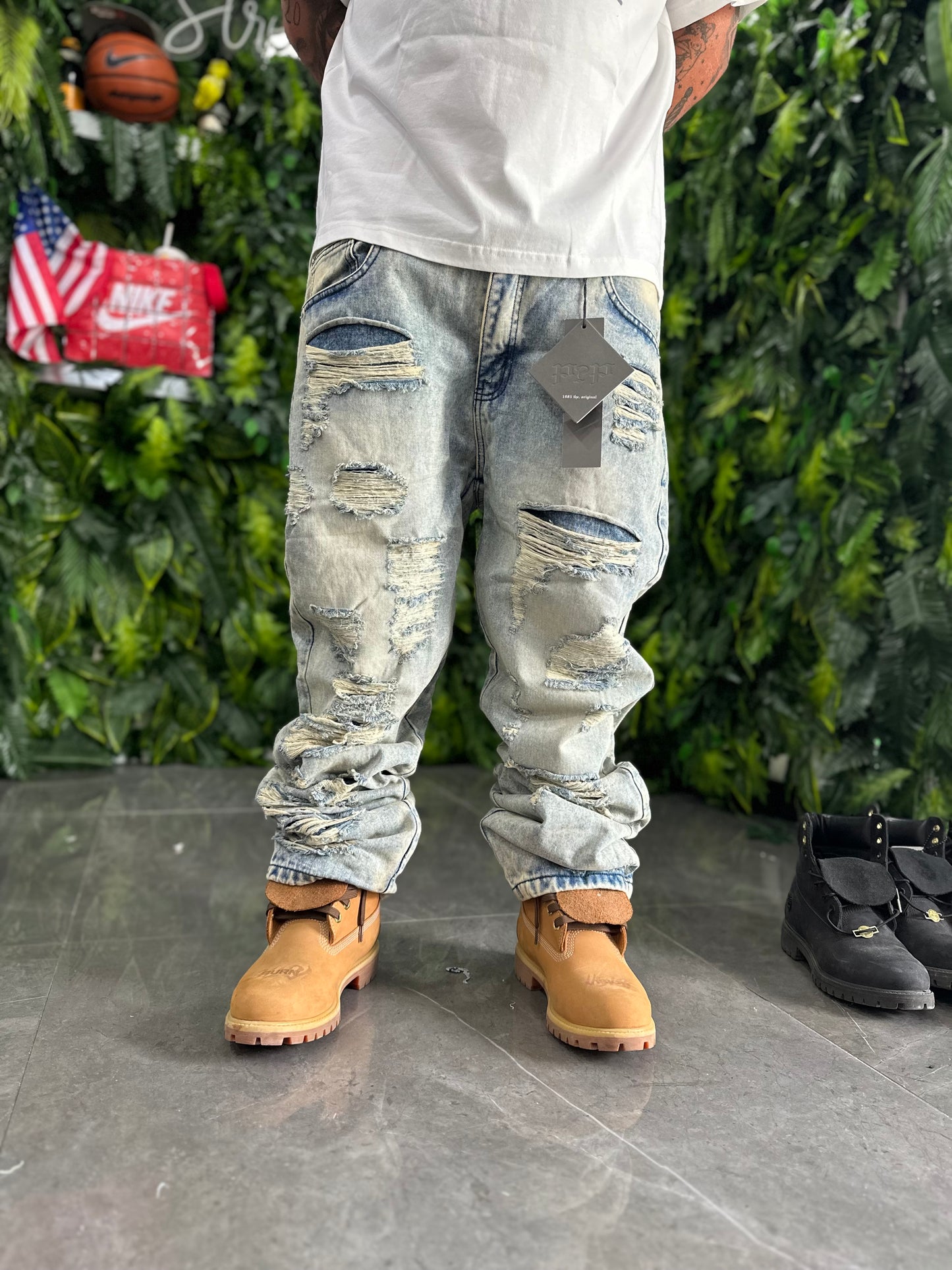 Denim Baggy Rotturs