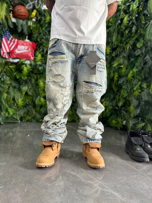 Denim Baggy Rotturs