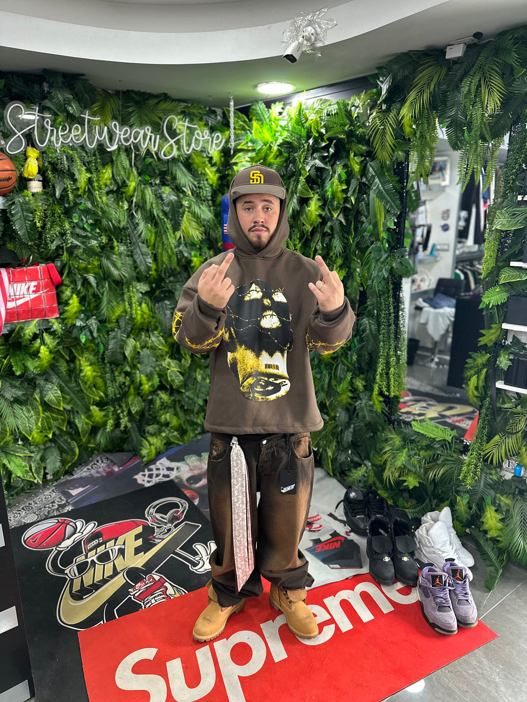 Felpa Head Brown BUNKER