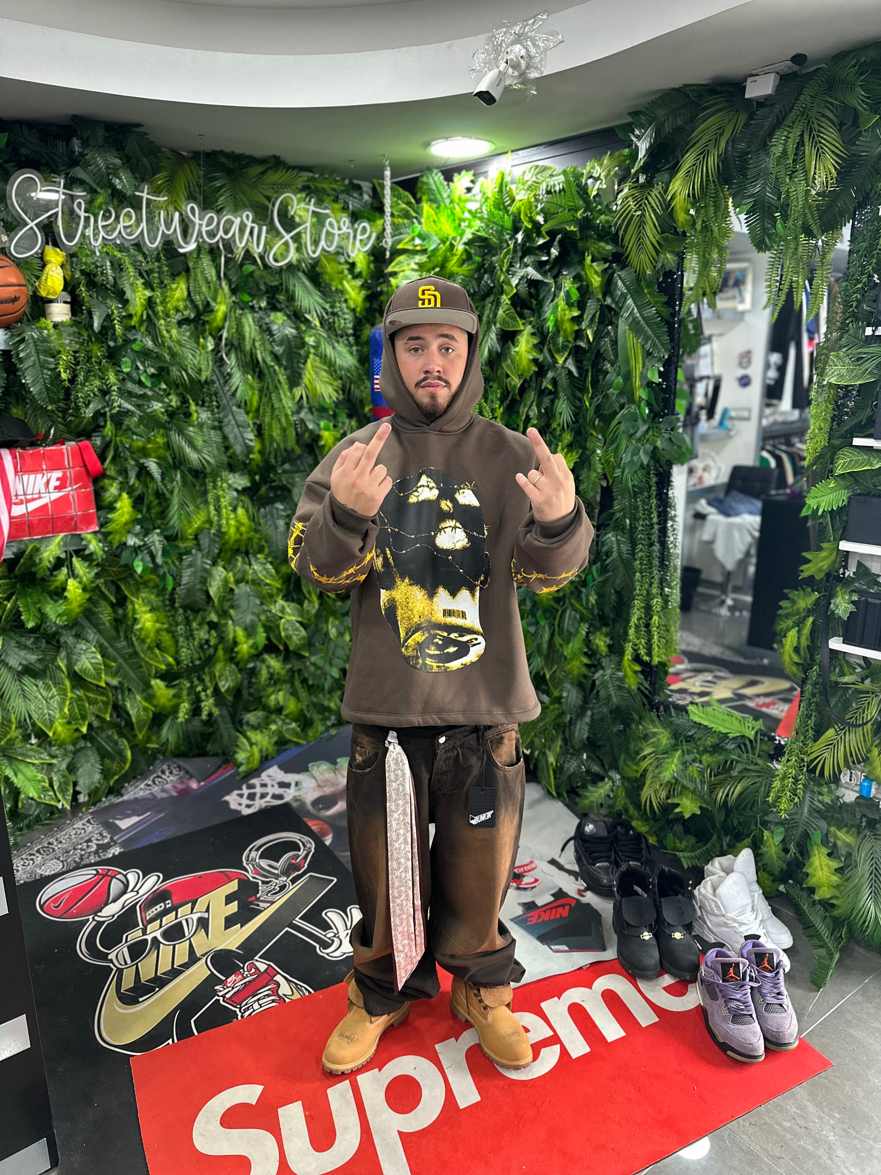 Felpa Head Brown BUNKER