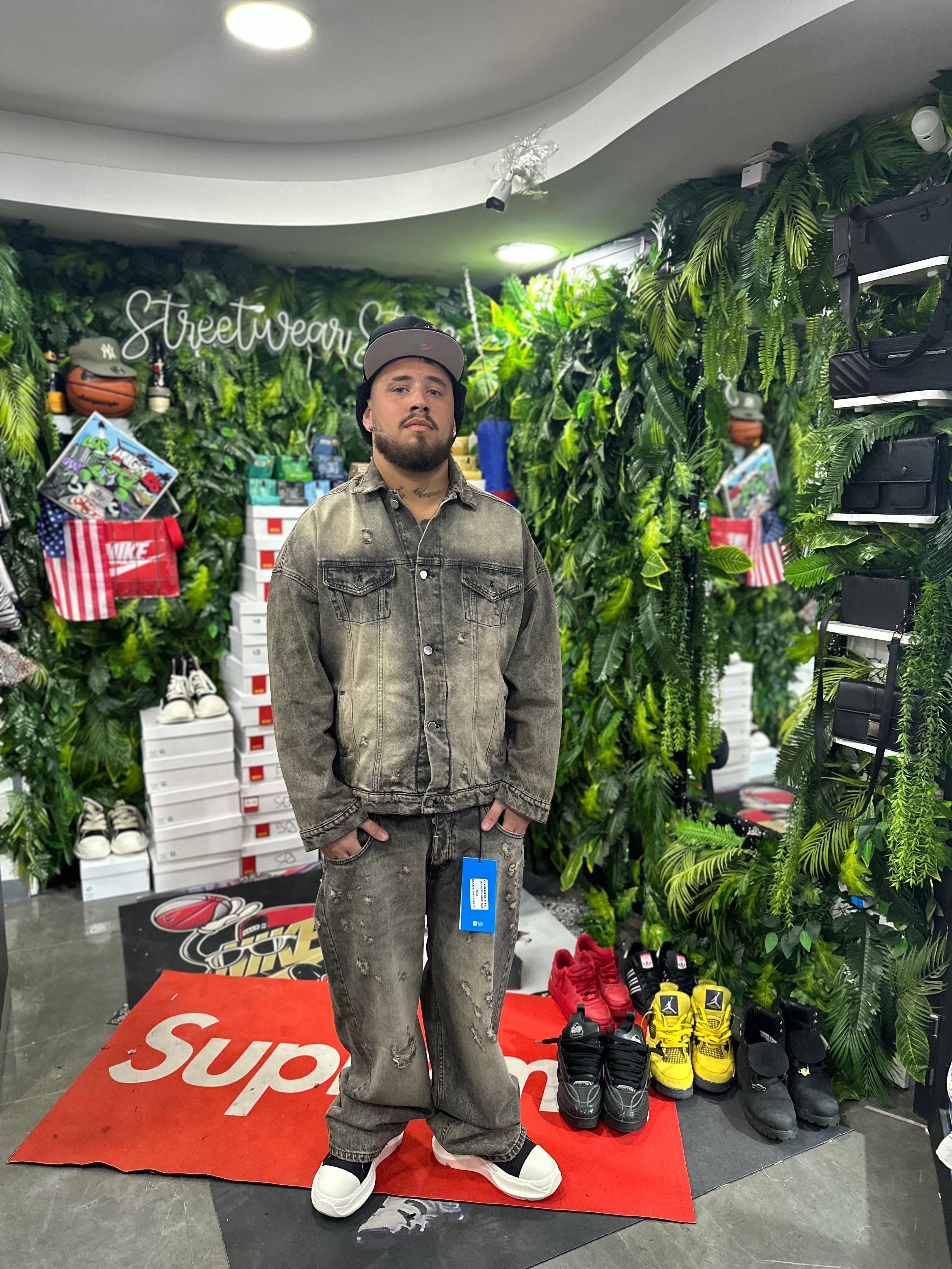 CoordSet Denim Park Sabbiato CIANOTIC