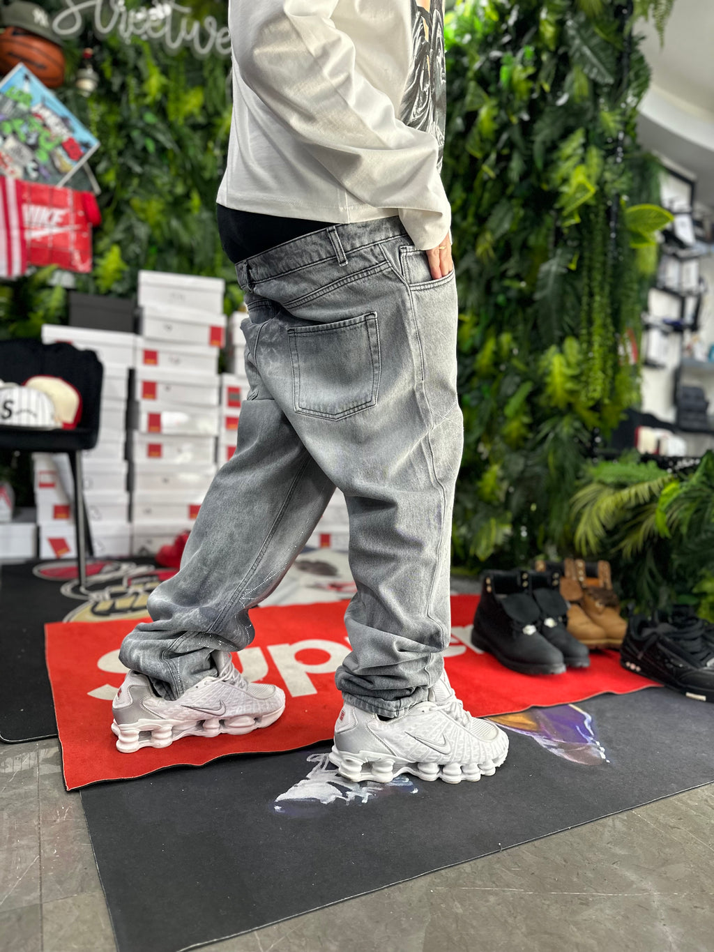 Denim Baggy Grey Diamond Ragno BUNKER