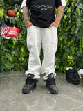 Denim Baggy White Basic
