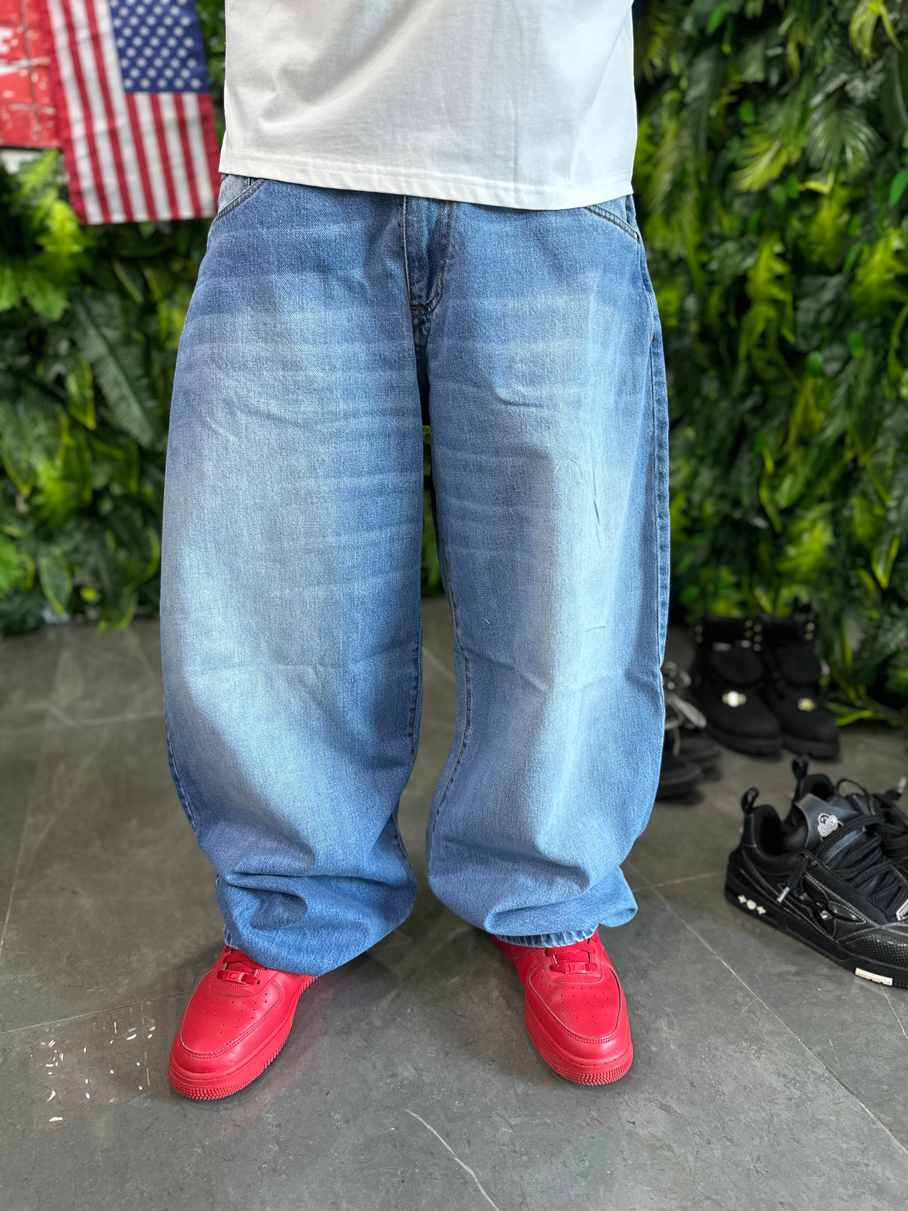 Denim Blue Ballonn FAITH