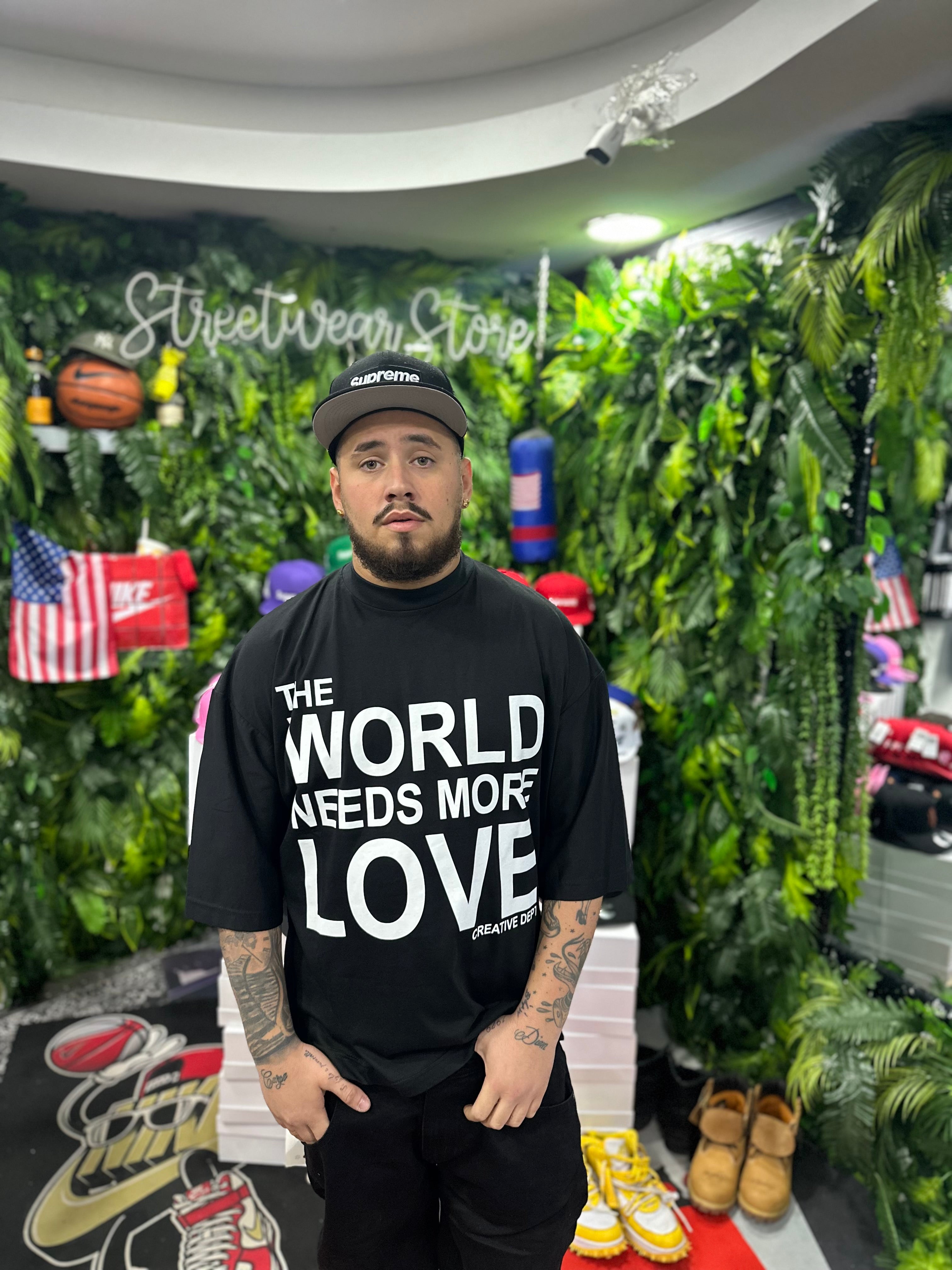 Shirt Black Love CREATIVE