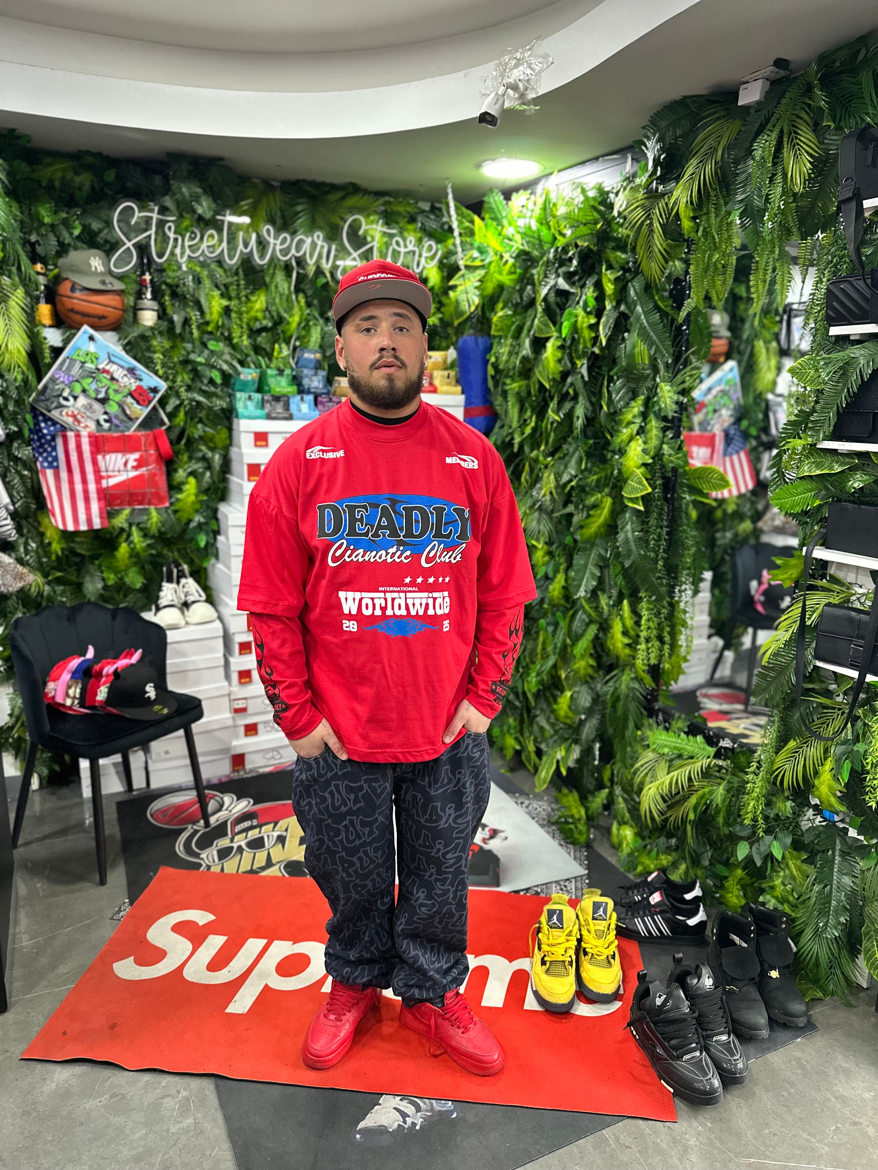 Shirt Longsleeve Red Readly CIANOTIC