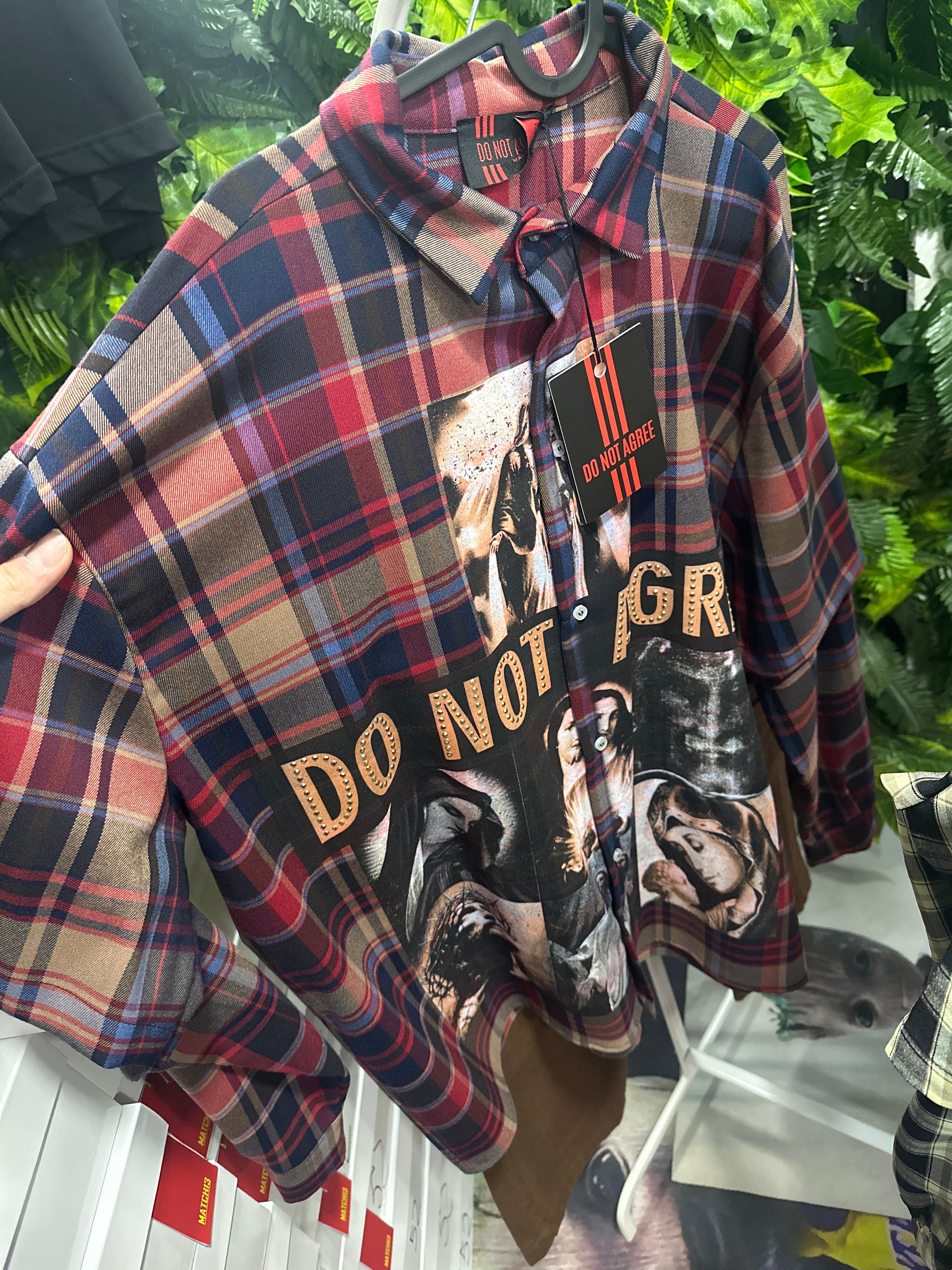 Camicia LongSleeve Bordeaux Saints DoNotAgree