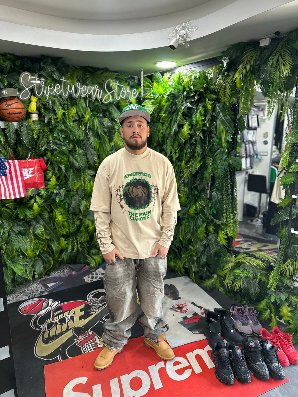 Shirt LongSleeve Embrace Beige CIANOTIC