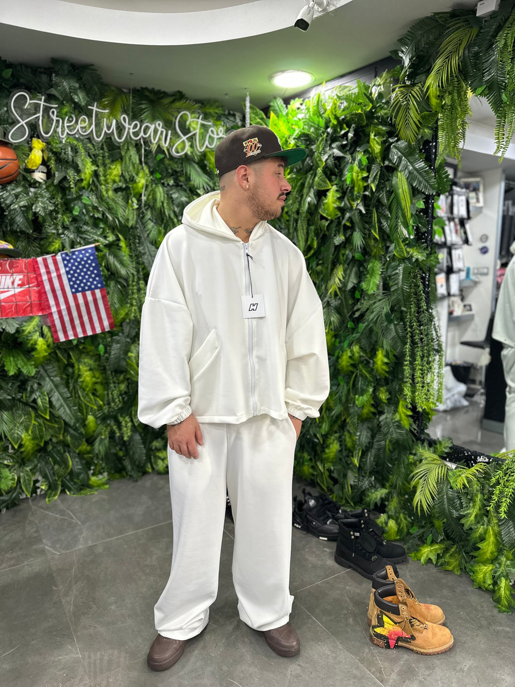TrackSuit White Baltimora HYDO