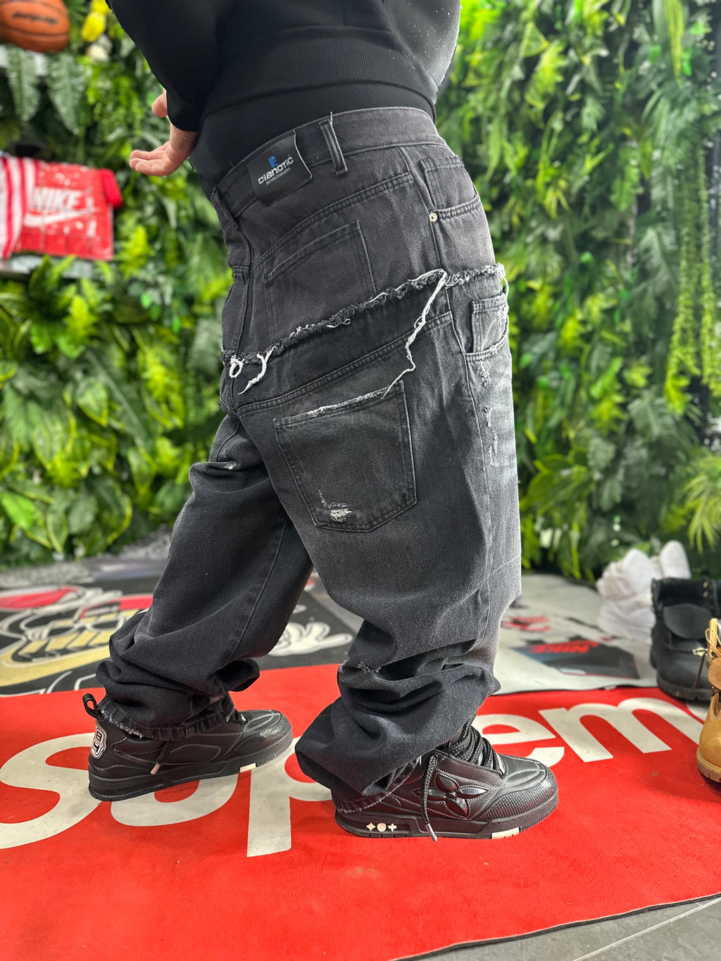 Denim Double Bustier CIANOTIC