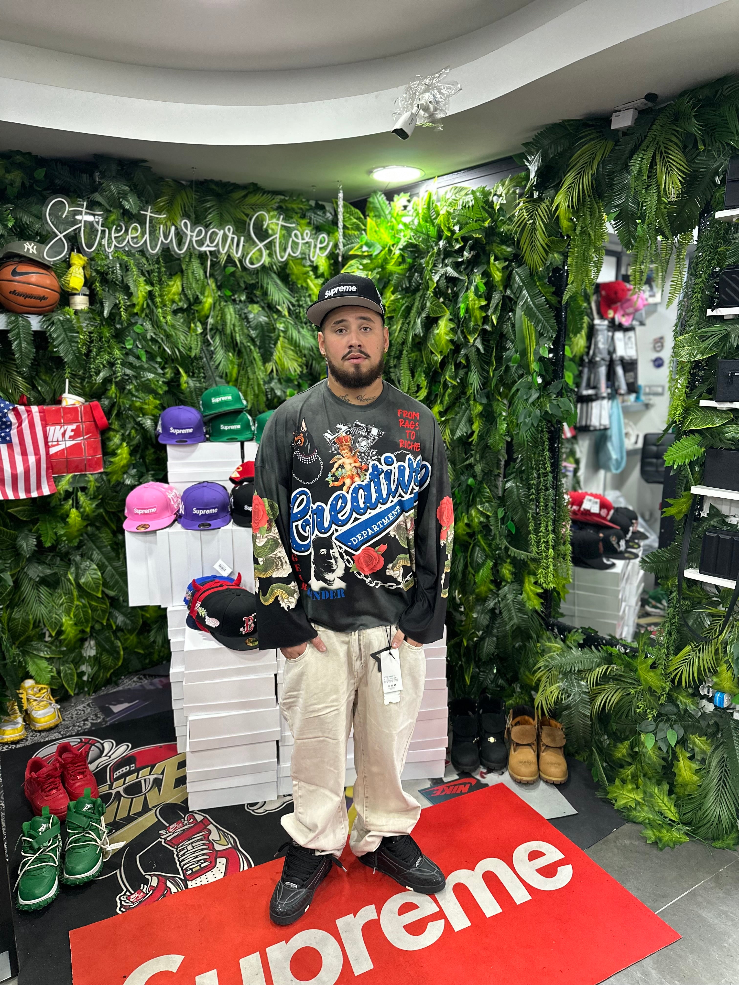 Shirt LongSleeve Dobermann Green CREATIVE