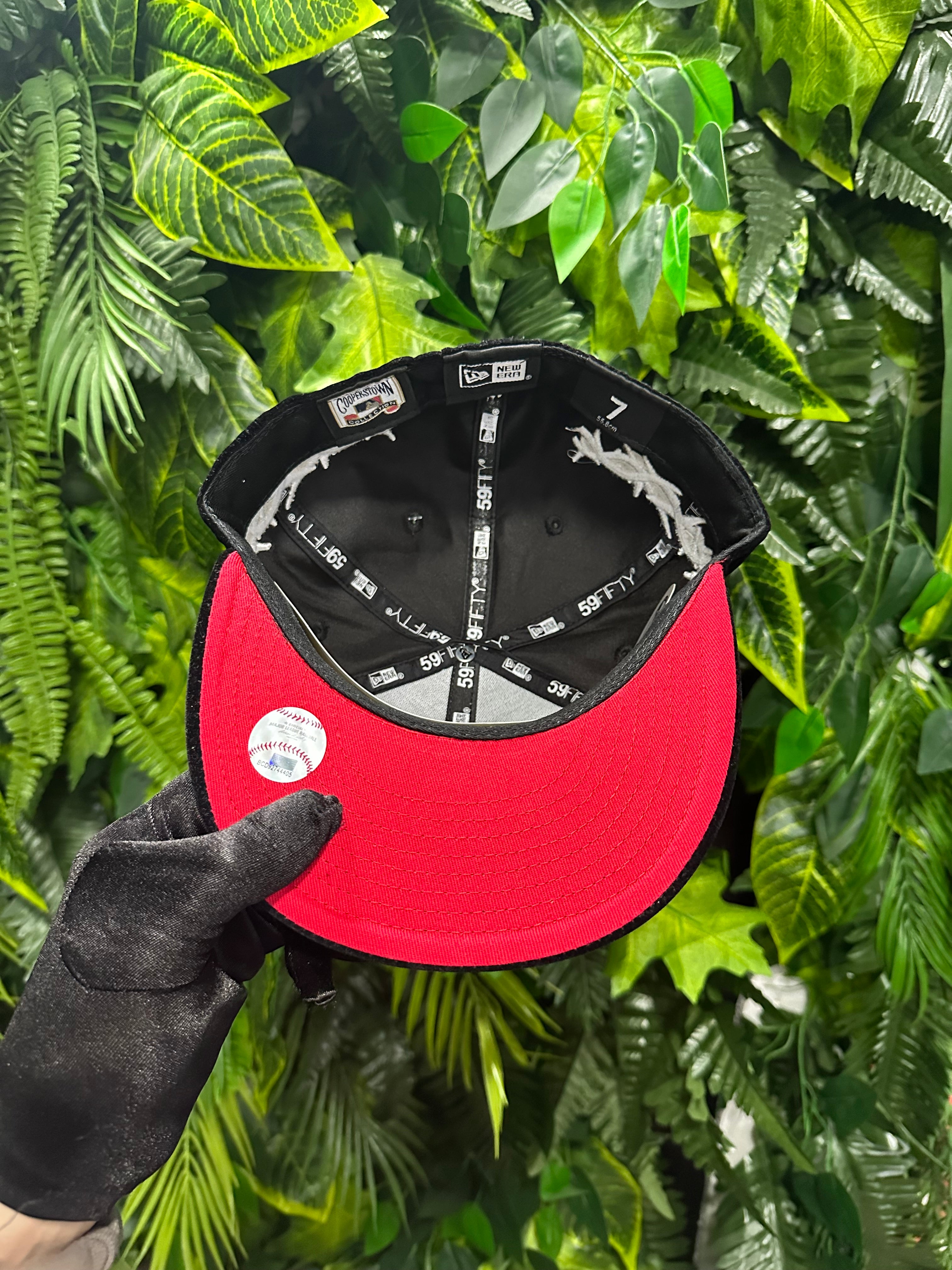 Cappello Velluto Gorra Sox Gamuza