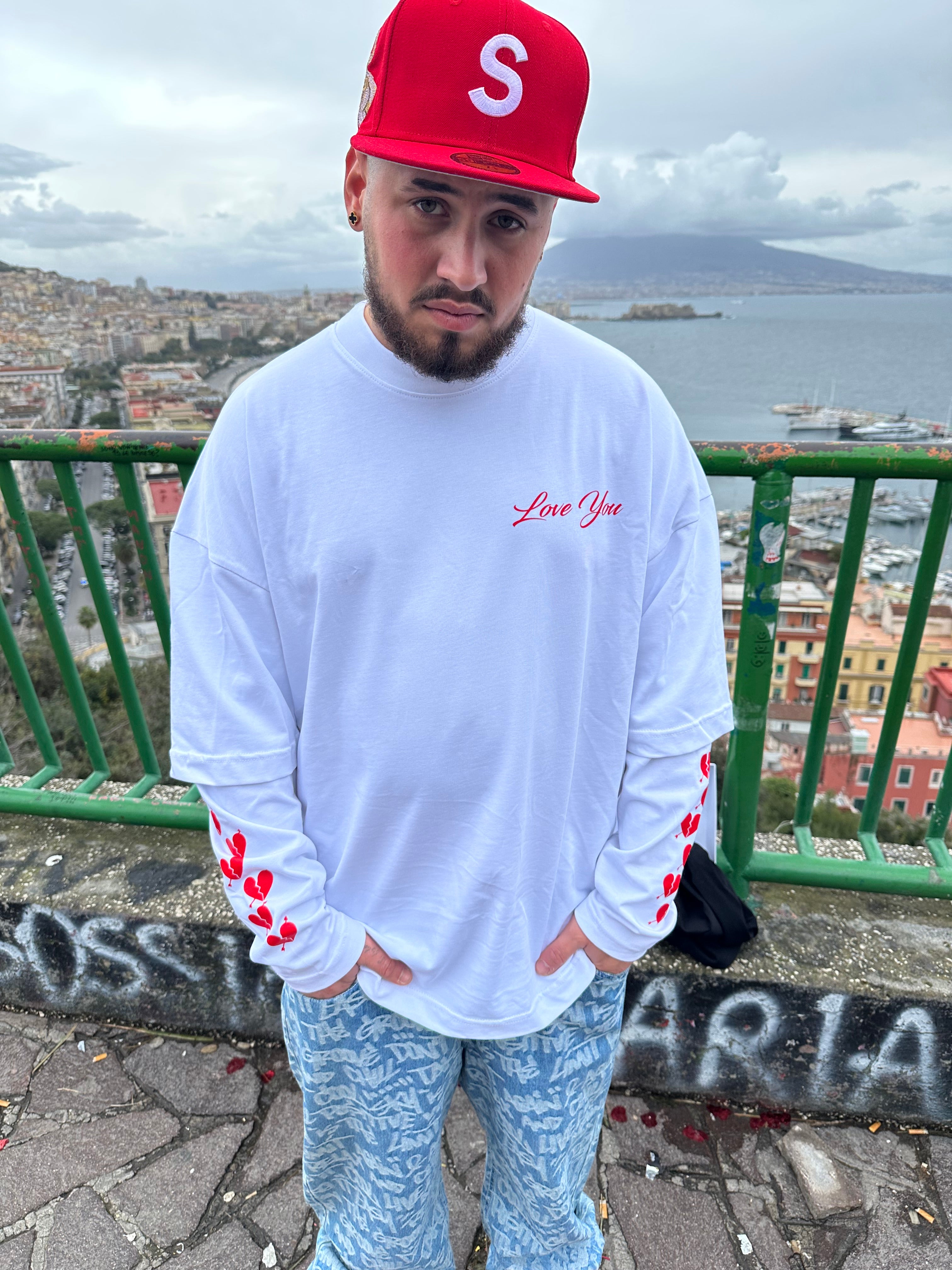 Shirt LongSleeve White VALENTINE’S EDITION💘