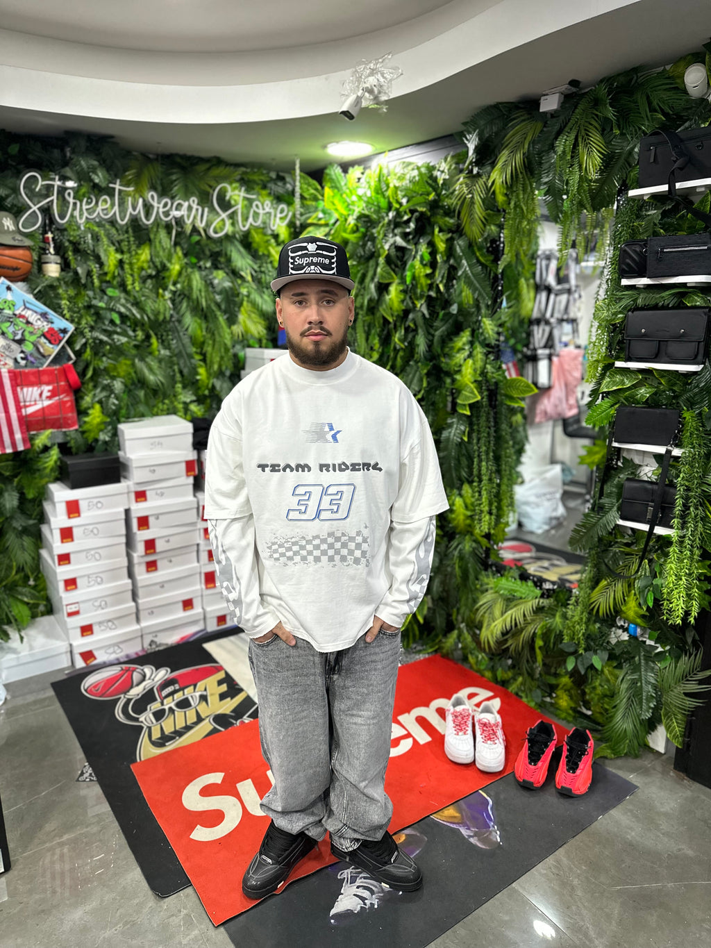 Shirt LongSleeve TomRider White