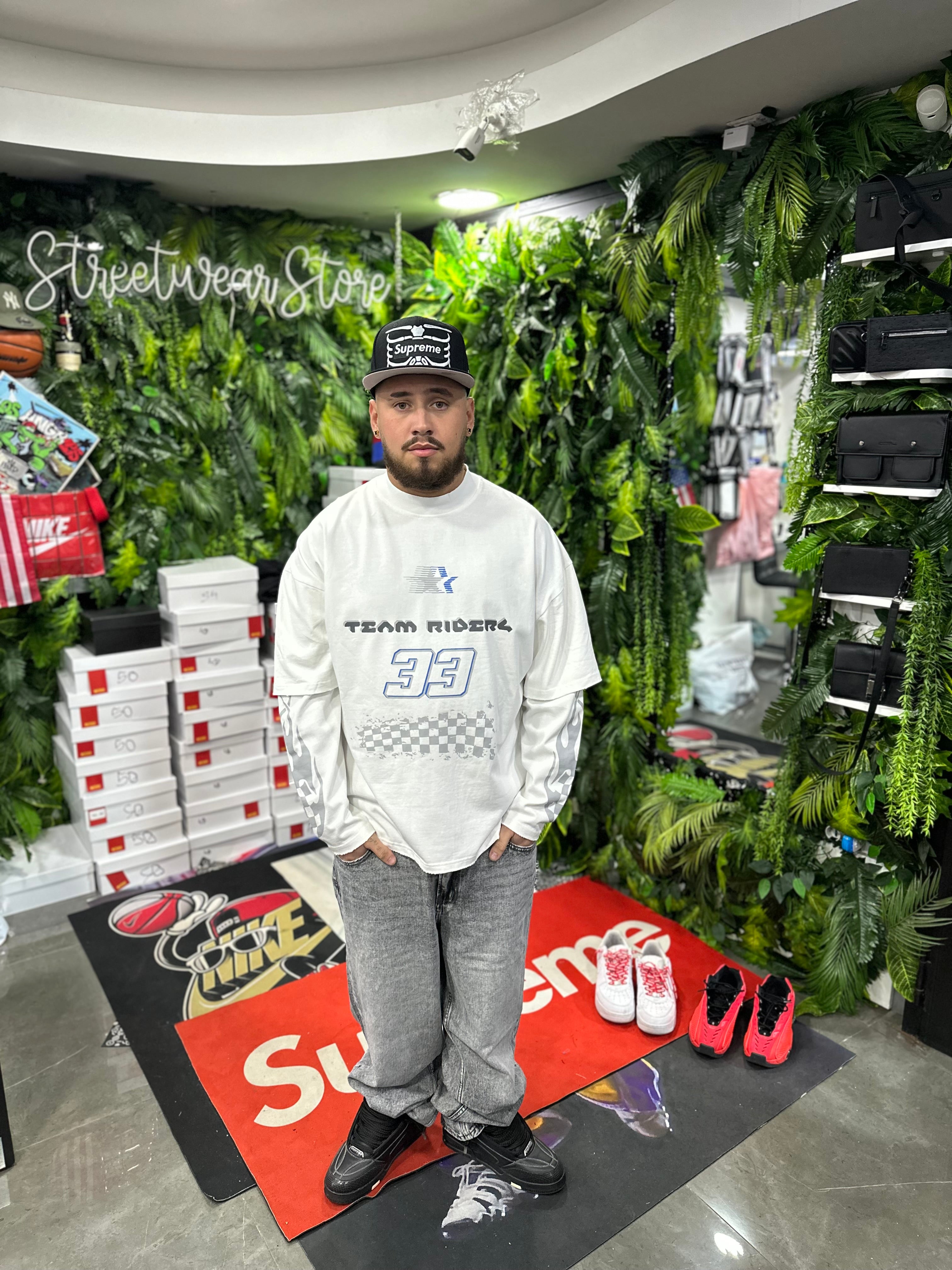 Shirt LongSleeve TomRider White