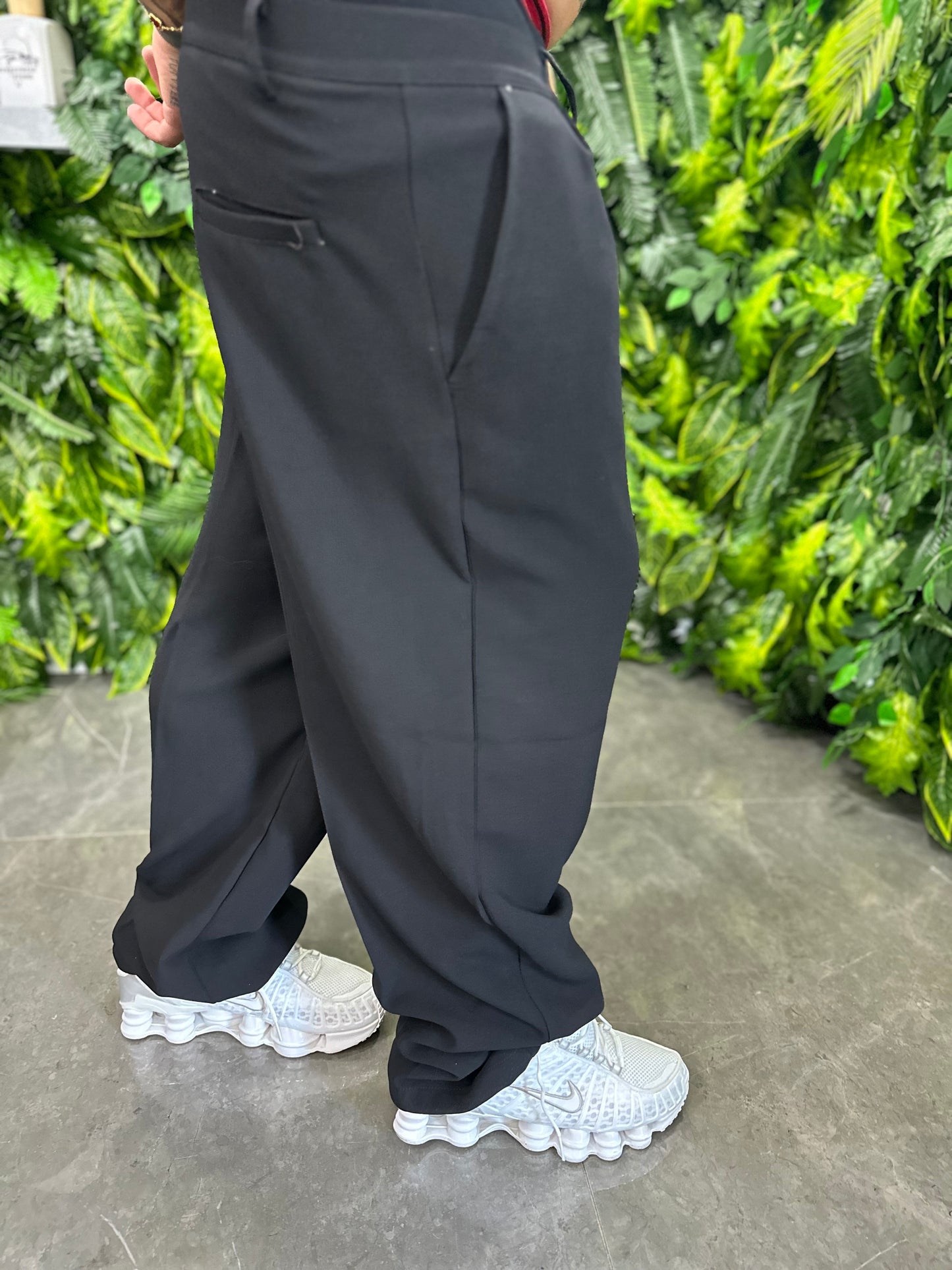 Pantalone black fondo largo FRLV