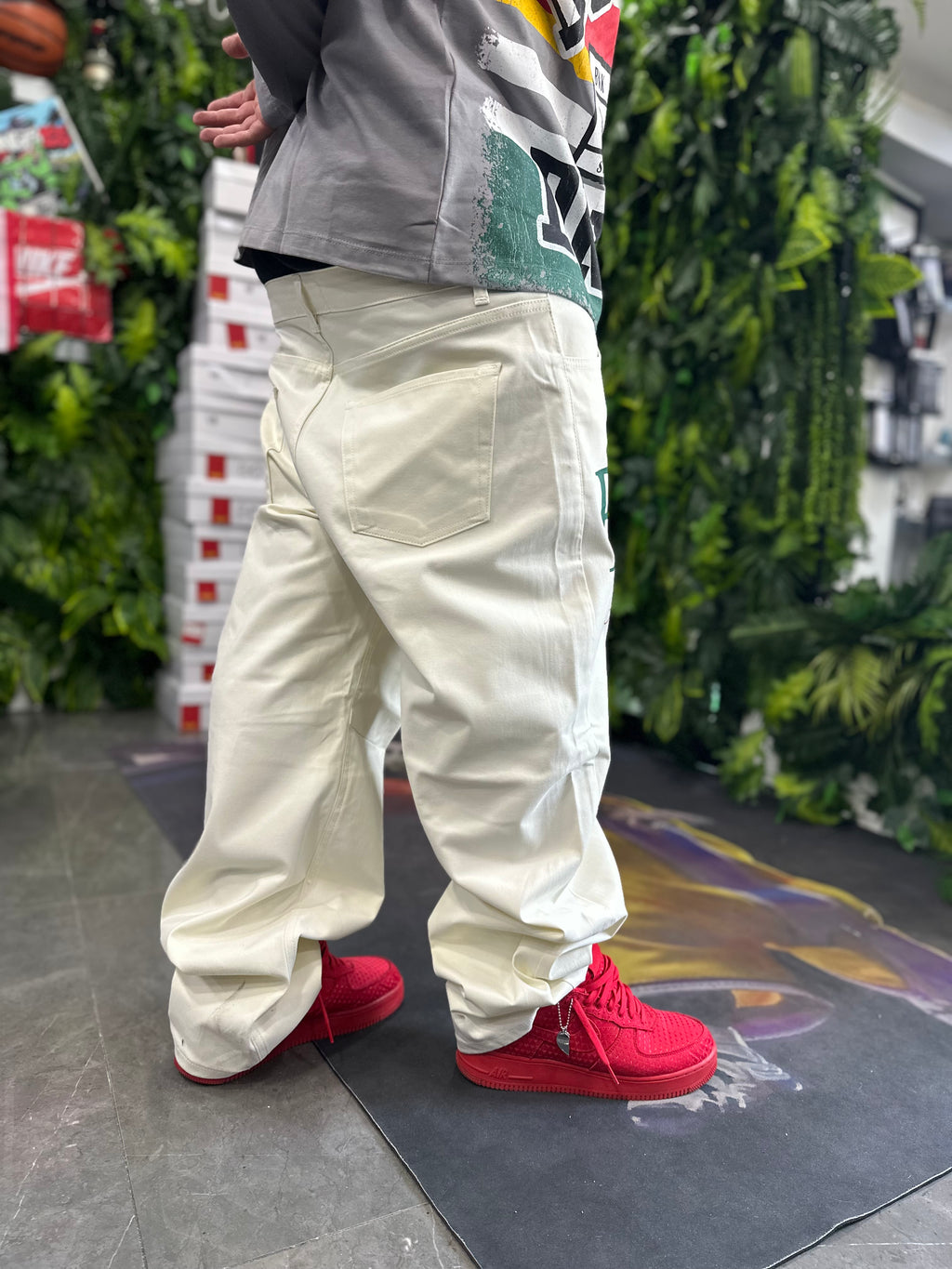 Pantalone Baggy White LiveDreams BUNKER