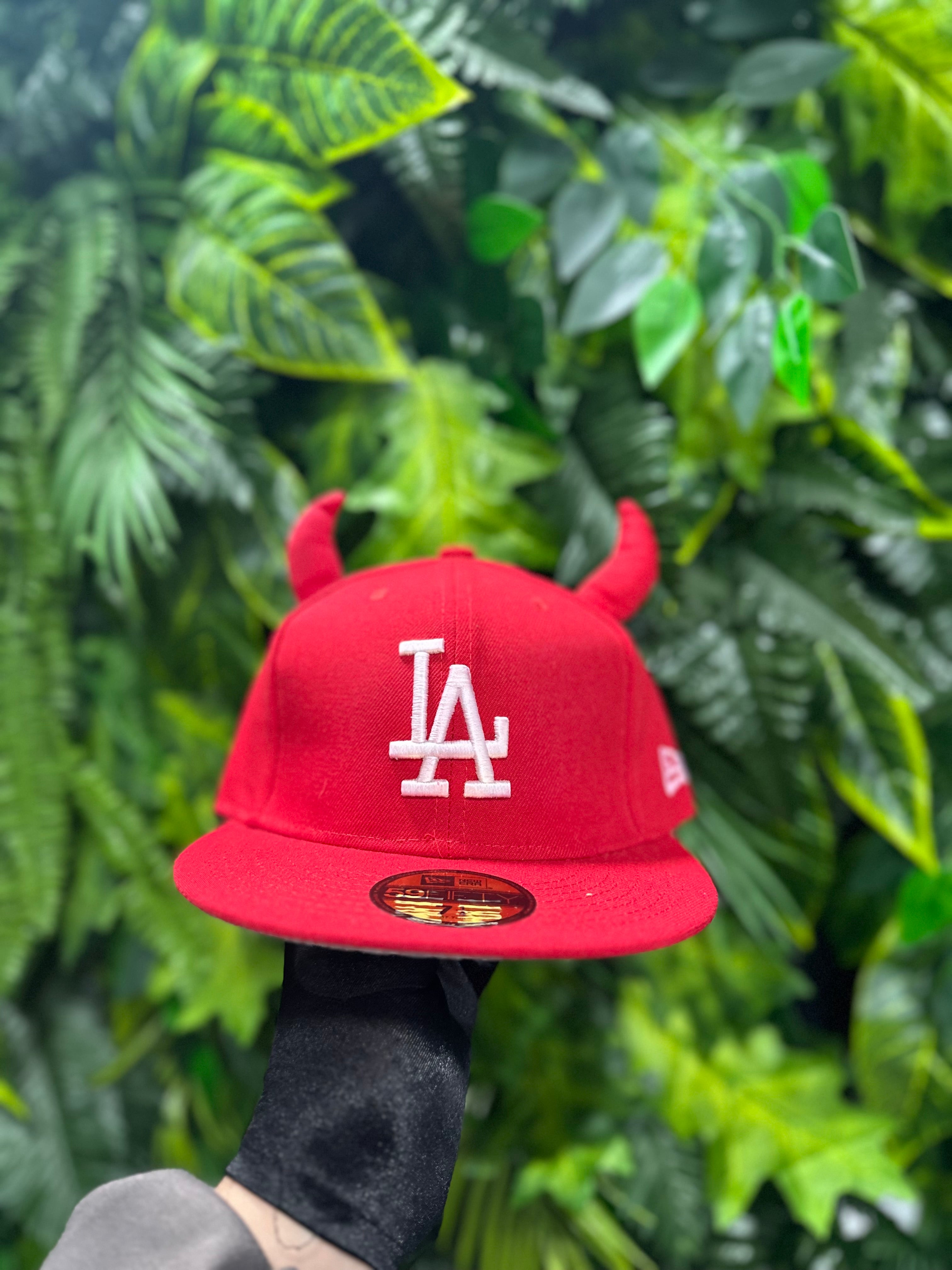 Cappello New Era Red LA Corna