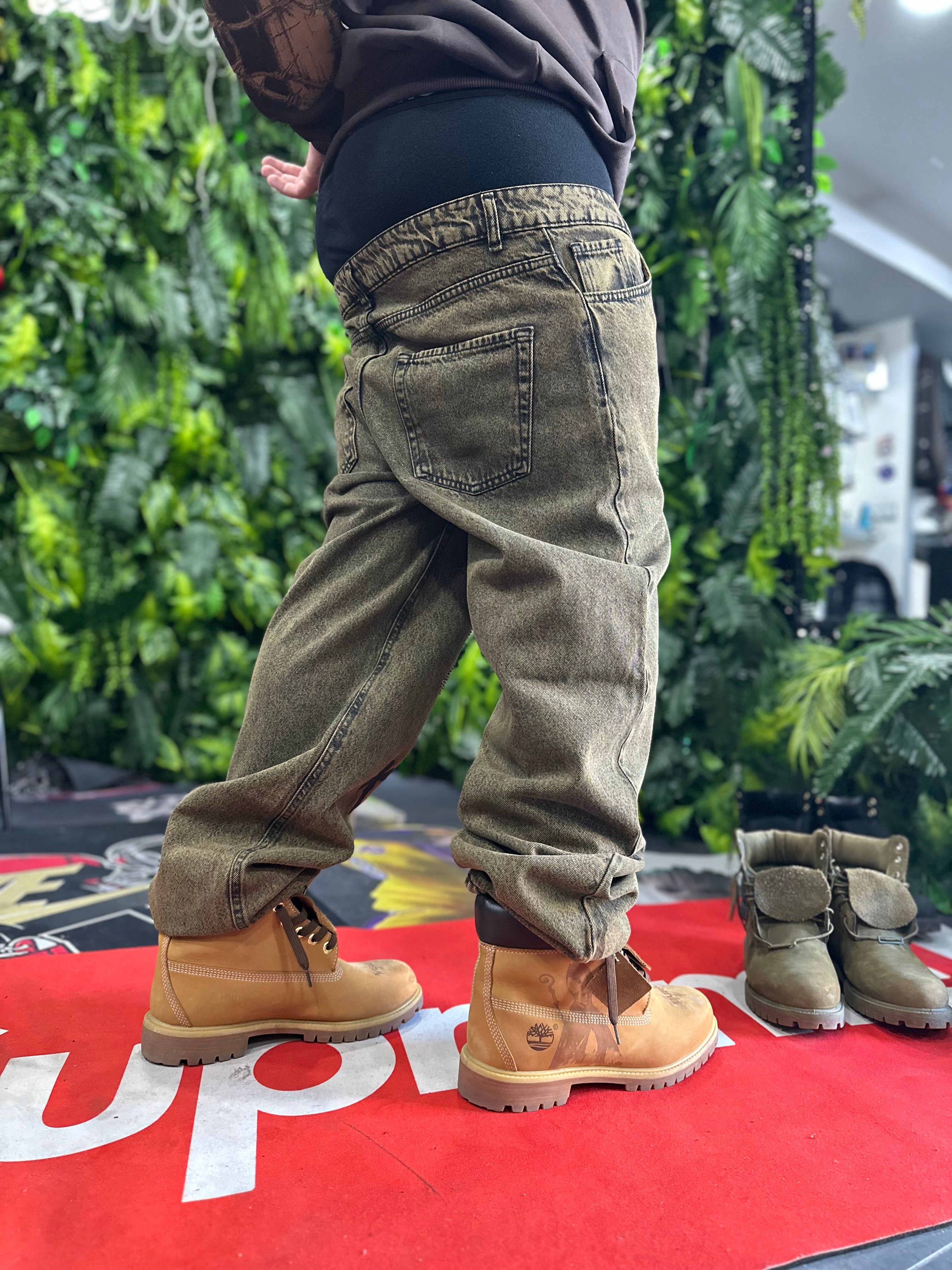 Denim Baggy Croce Brown BUNKER