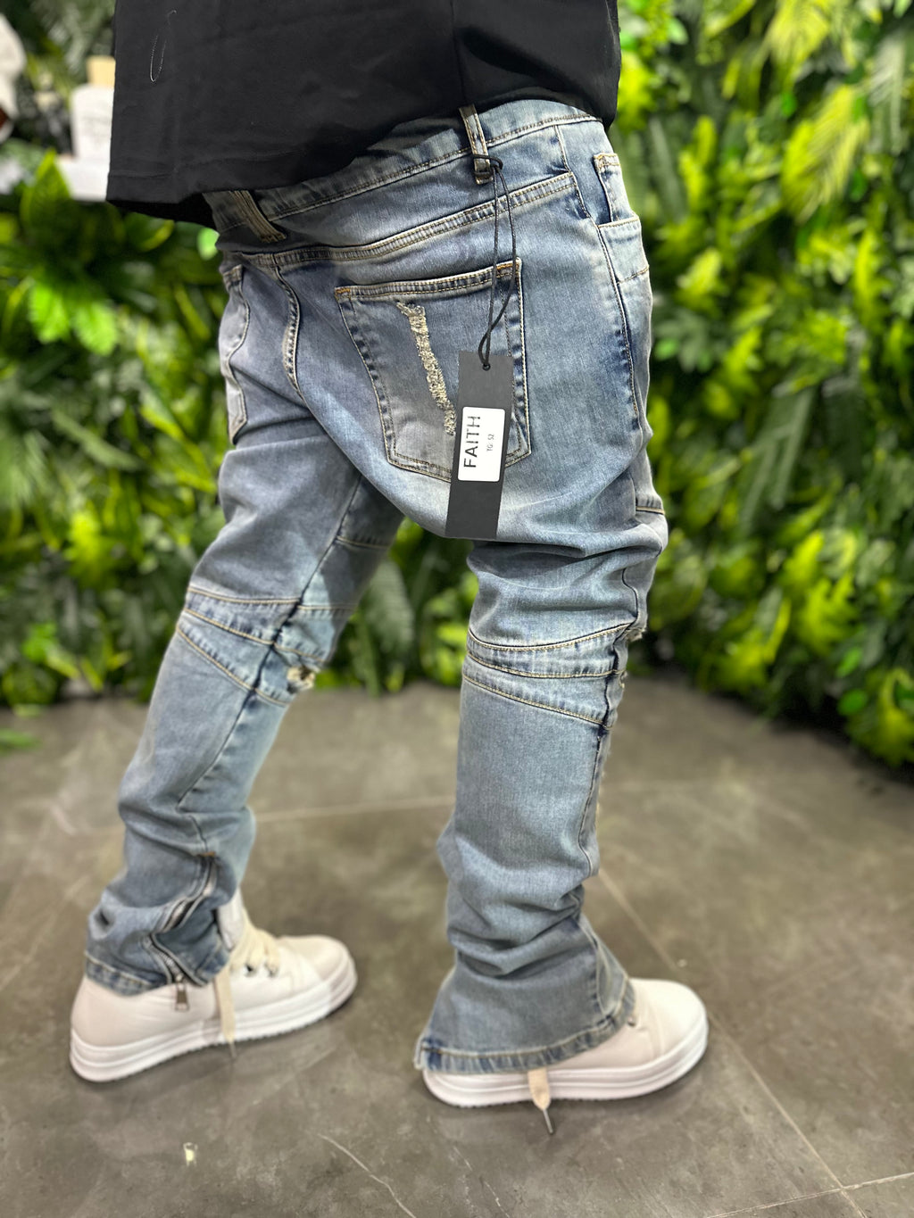 Byker Blue Zip Faith 2.0