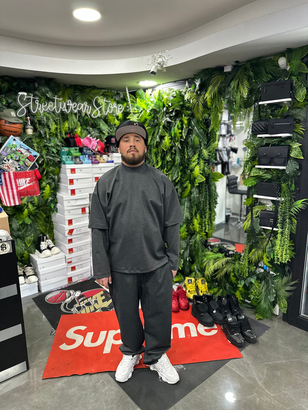 TrackSuit LongSleeve Grey ALFA CLOTHING