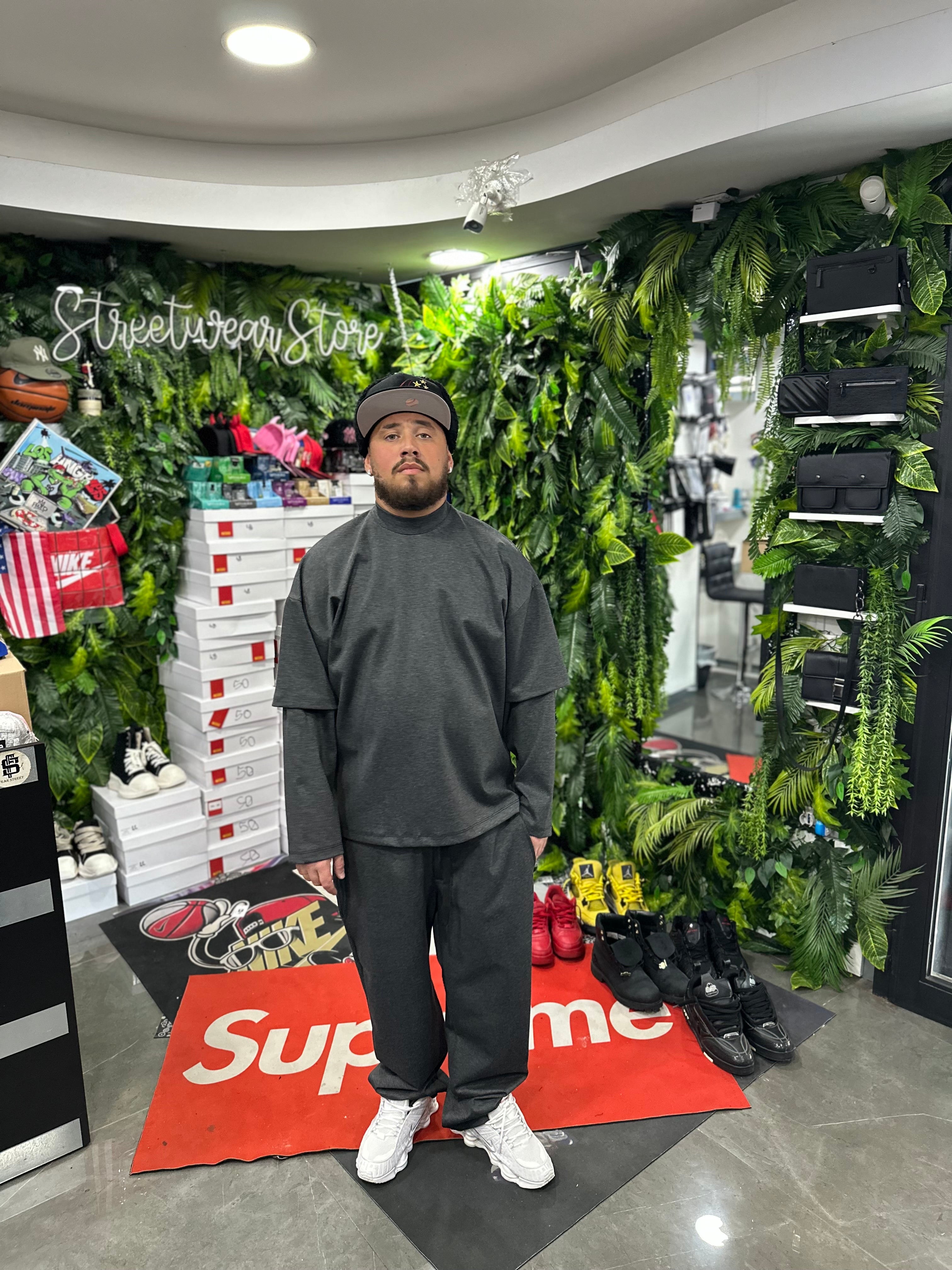 TrackSuit LongSleeve Grey ALFA CLOTHING