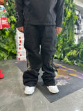 Denim Black Total Zip Military Diamond