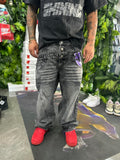 Denim Baggy Grey Triple Botton