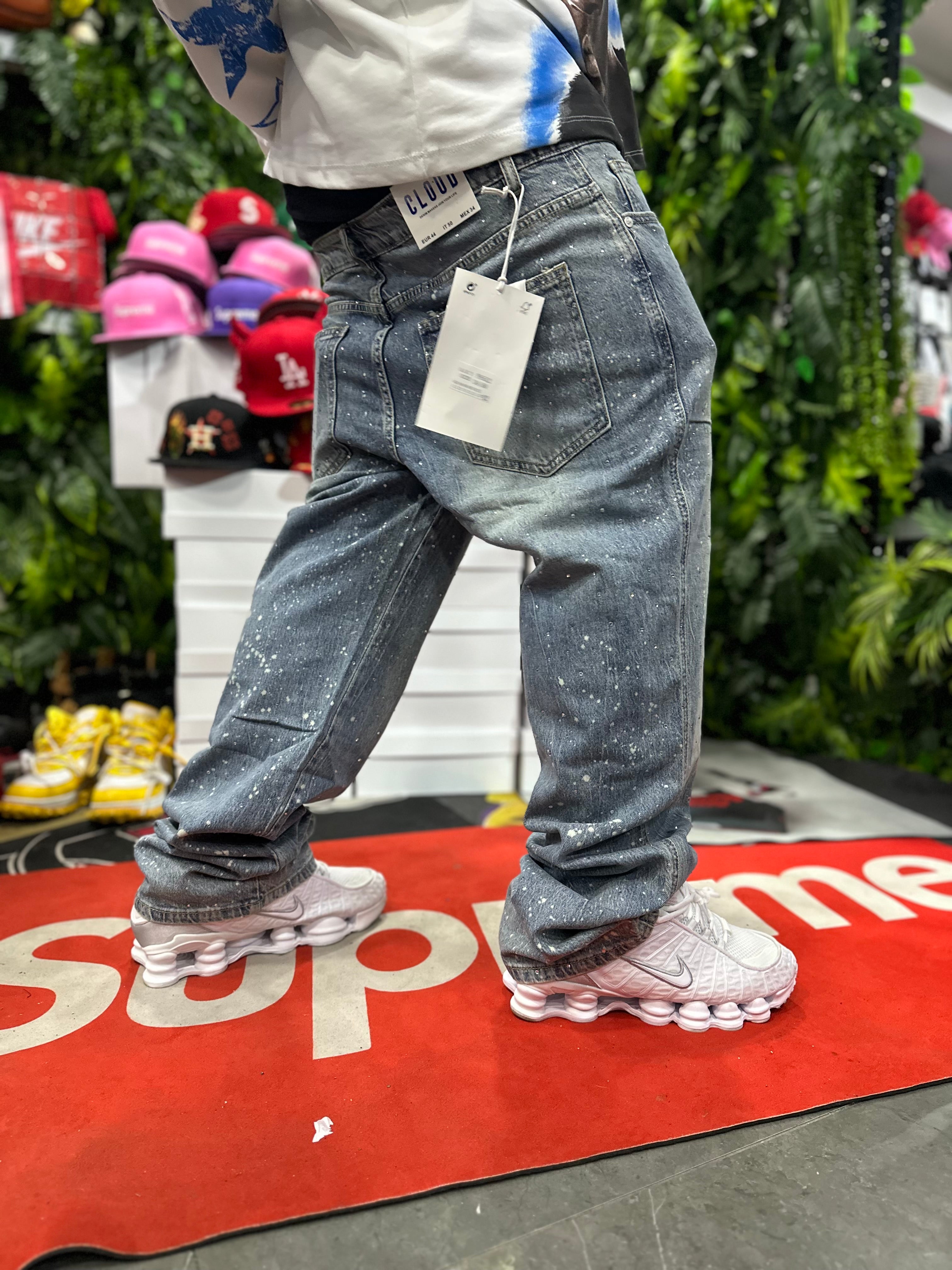 Denim Baggy Wash Diamond