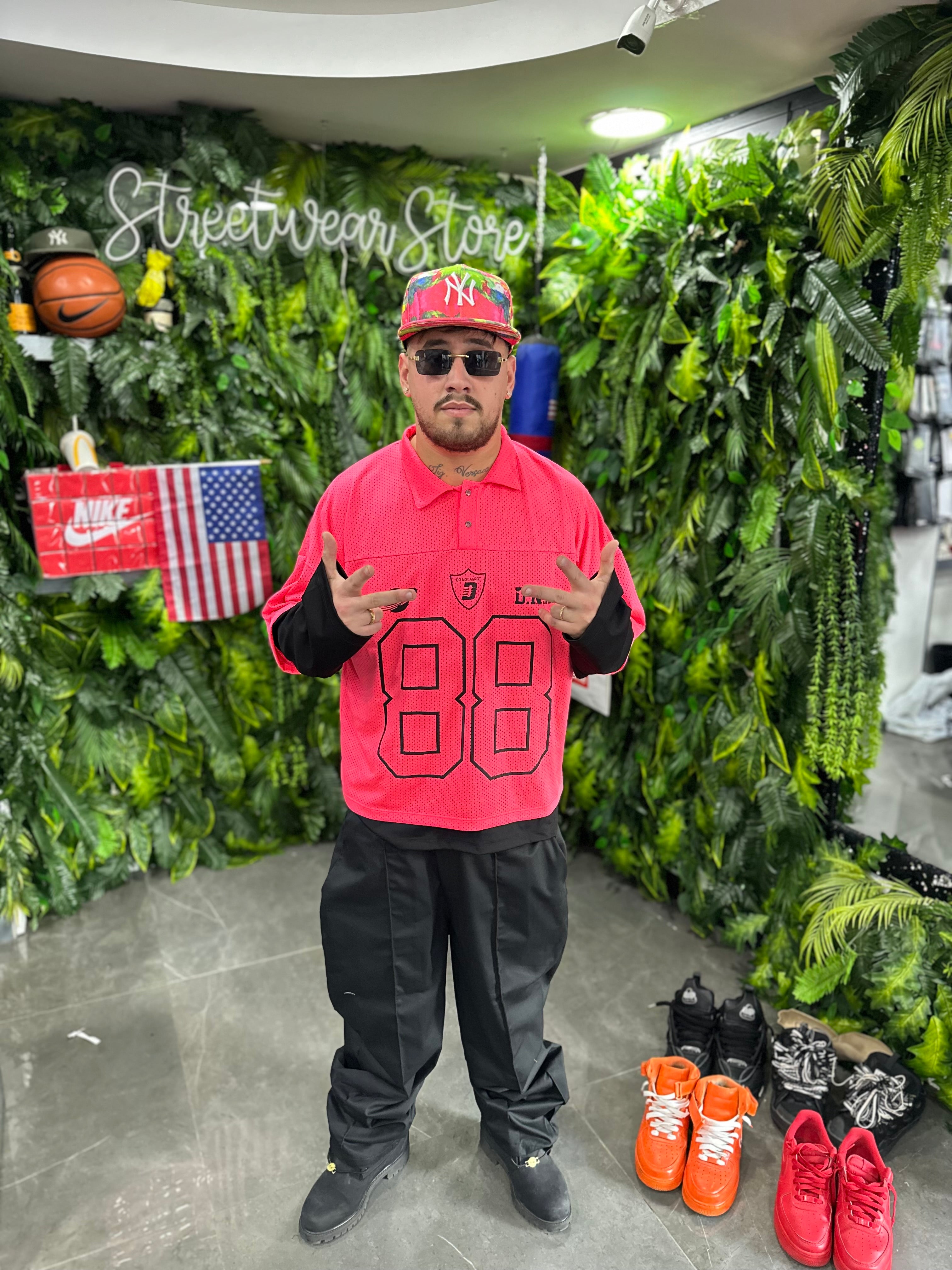 Shirt Long Sleeve Fucsia DONOTAGREE