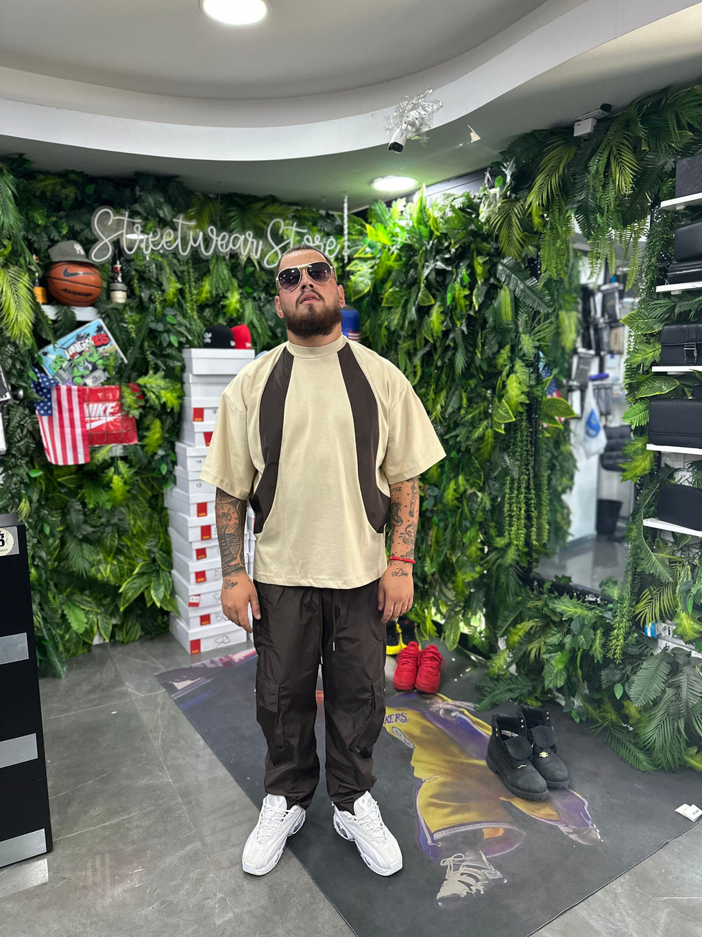 Completo Beige Respect HUSTLE