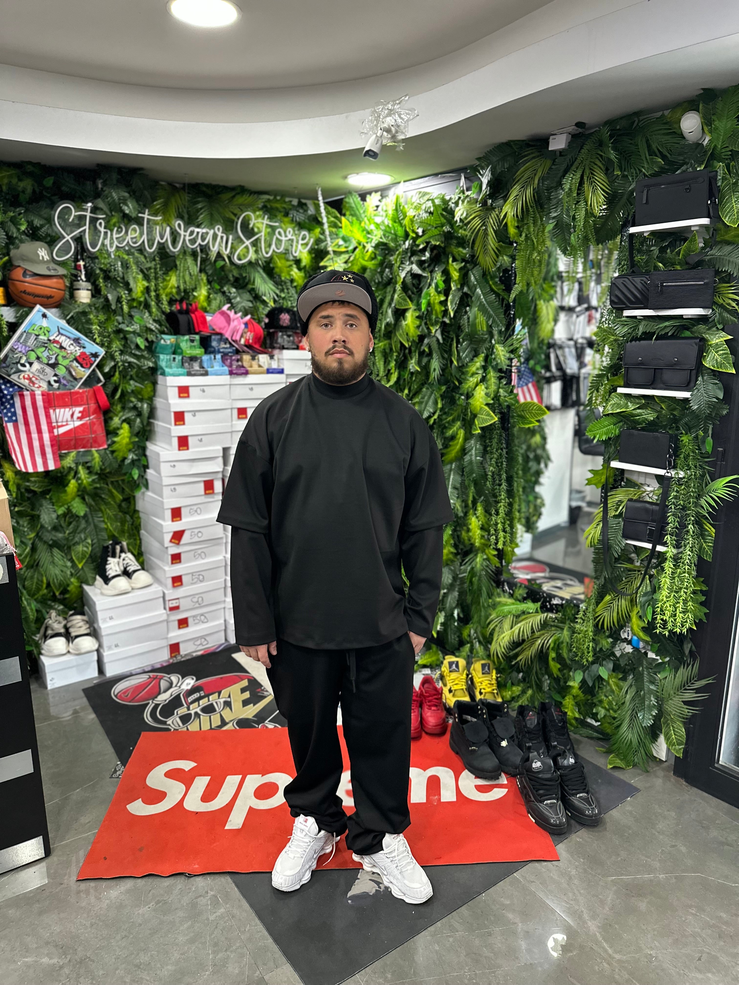 TrackSuit LongSleeve Black ALFA CLOTHING