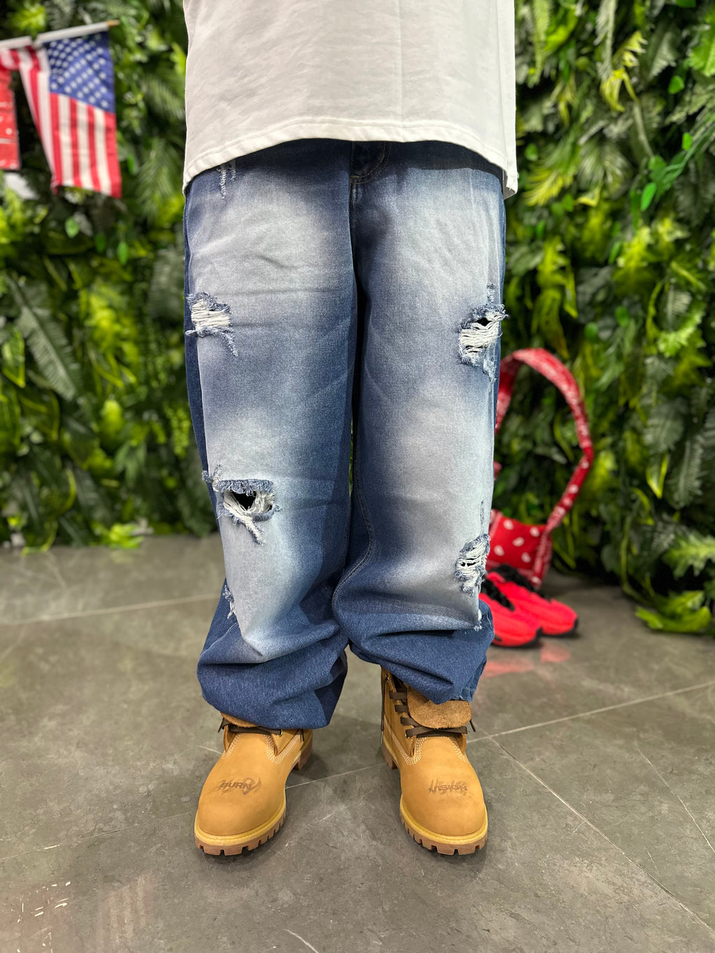 Baggy Blue Chiaro Super American Fit